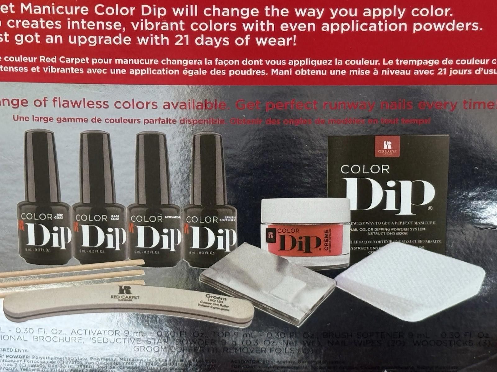 Other Red Carpet Color Dip Nail Color Powder Starter Kit Complete Size ONE SIZE - 5 Thumbnail