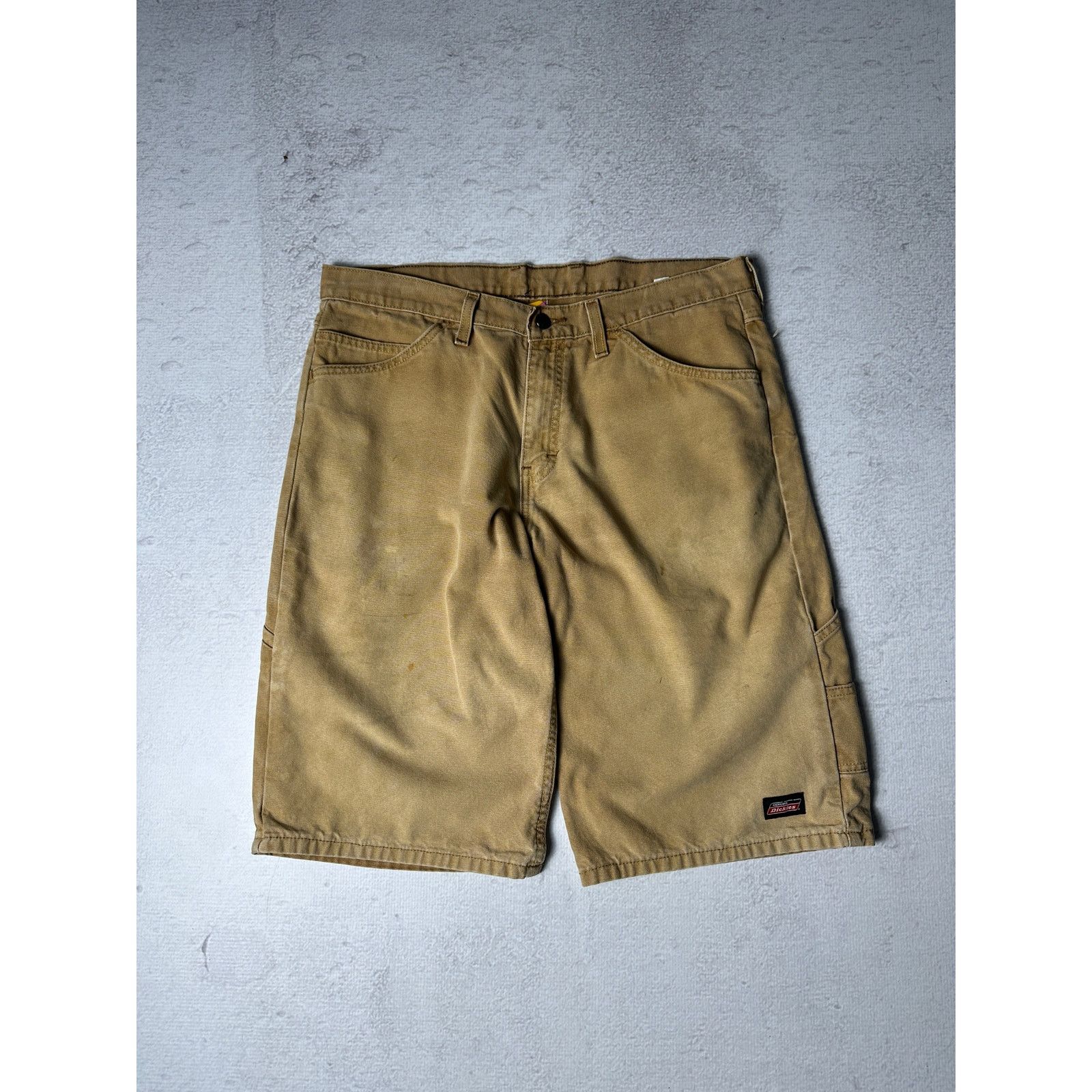 Dickies Vintage Dickies Carpenter Brown Shorts - Men's 36, Meanswear Size US 36 / EU 52 - 1 Thumbnail