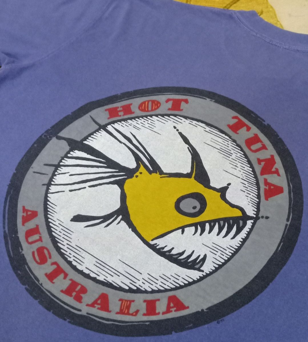 Hot Tuna × Vintage Vintage 90s Hot Tuna Australia T-shirt Size US XL / EU 56 / 4 - 17 Thumbnail