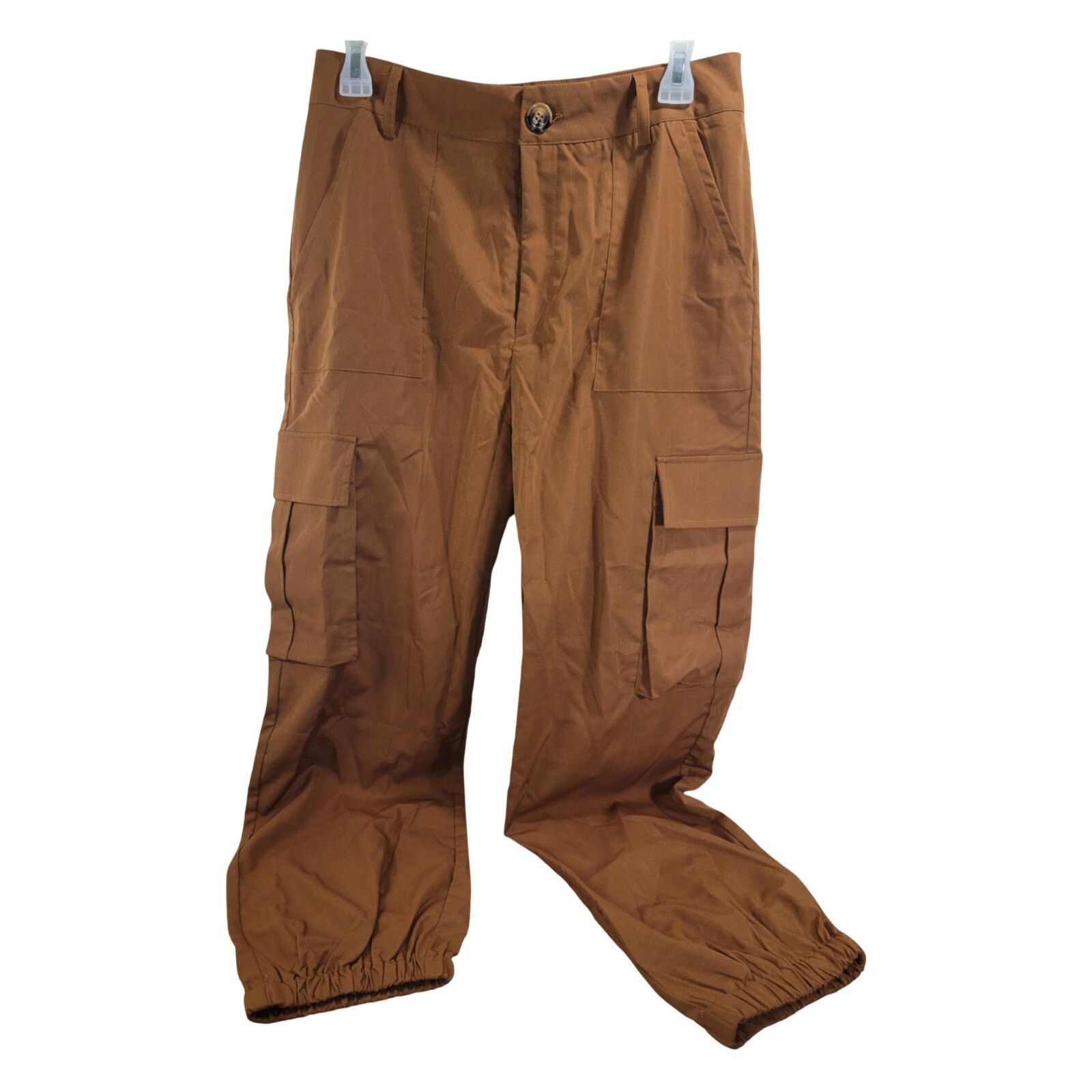 Shein Shein Large Brown 30x28 Cargo Pants Used Dark Hipster Modern Size 30" / US 8 / IT 44 - 1 Thumbnail