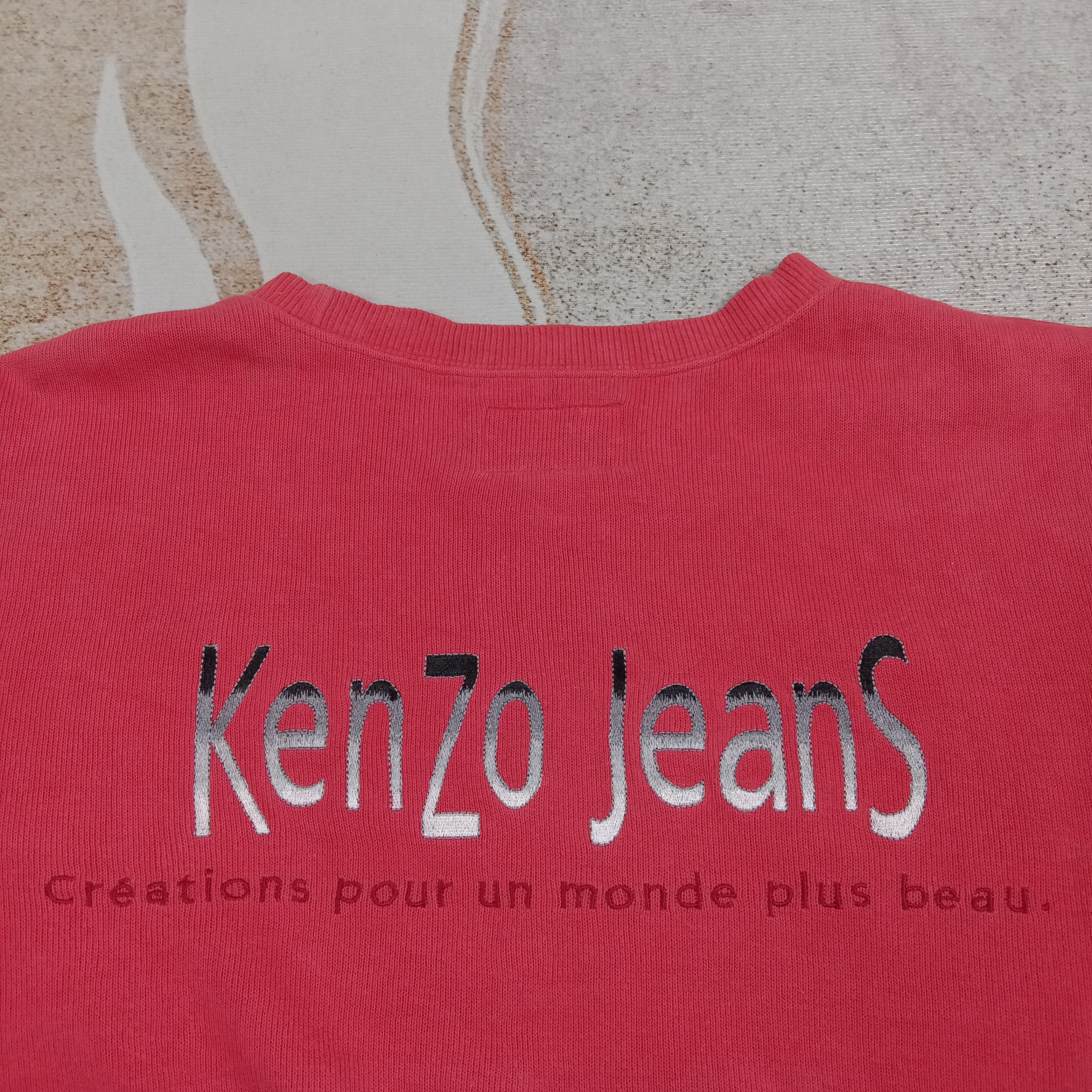 Kenzo Kenzo Jeans Japanese Brand Sweatshirt C271N21 Size US L / EU 52-54 / 3 - 2 Thumbnail