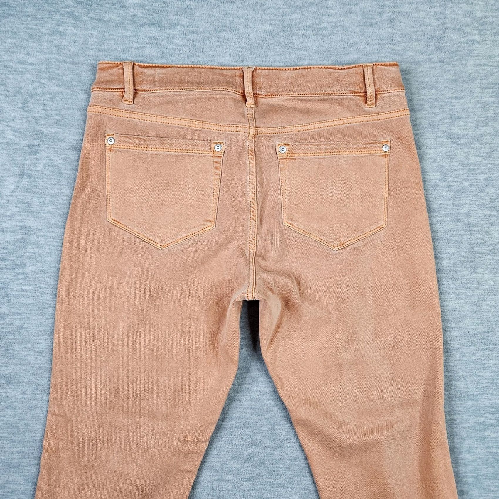 J. Jill J.JILL Denim Women's Cropped Jeans Pink Size 6 Casual 5-Pocket Blue Regular Denim Cap Rise Mid Adults Girls Womens Mens Size 28" / US 6 / IT 42 - 6 Thumbnail