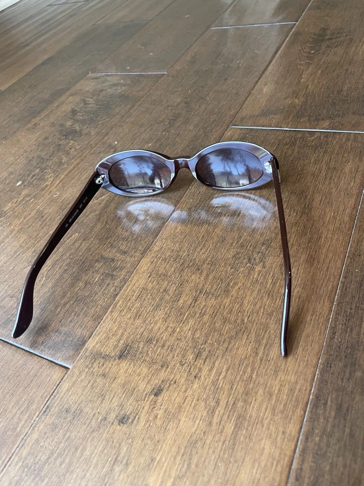 Gucci × Vintage Gucci Sunglasses GG2413/N/S Brown Y2K Oval Size ONE SIZE - 3 Thumbnail