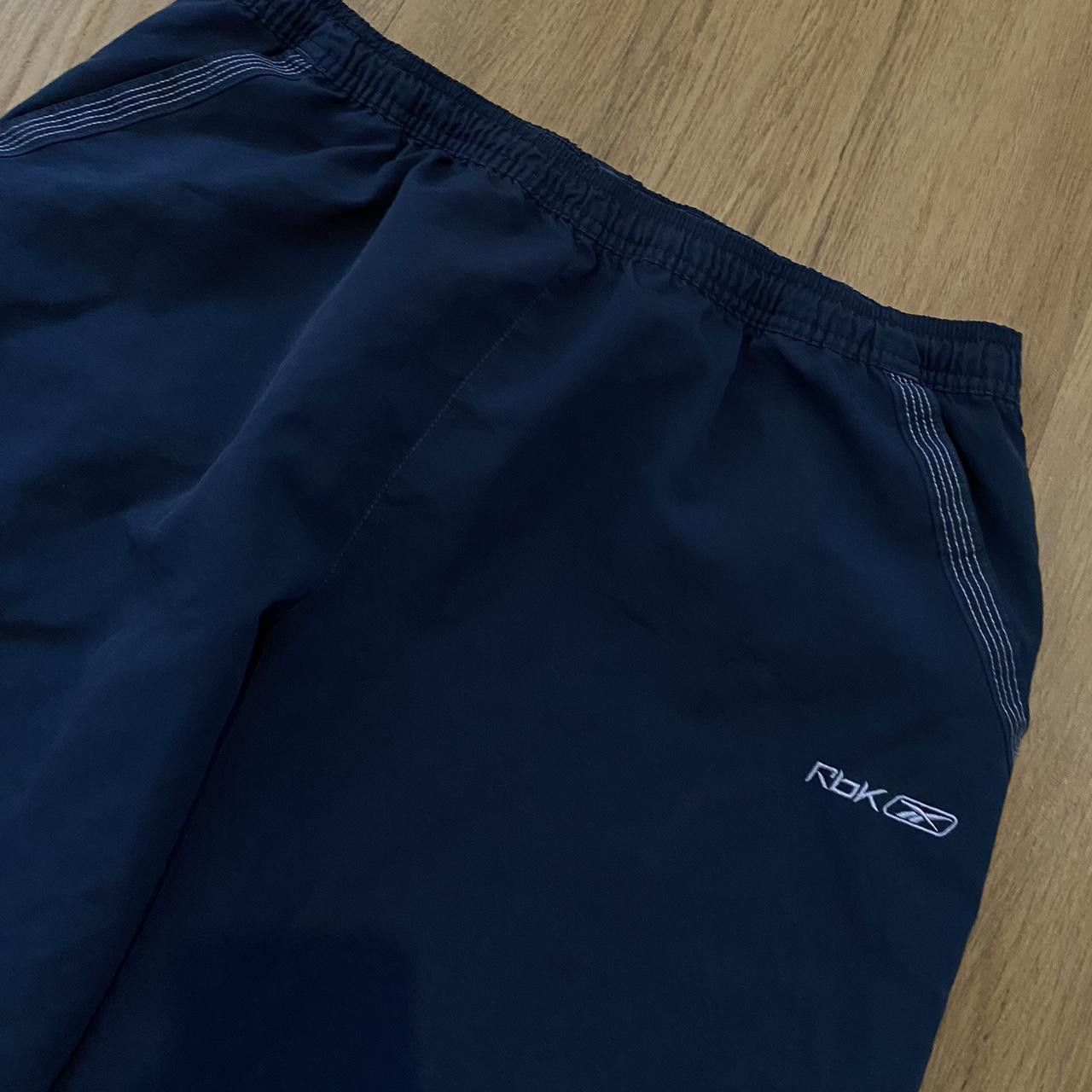 Reebok Navy Reebok tracksuit bottoms with embroidered logo Size US L / EU 52-54 / 3 - 2 Thumbnail