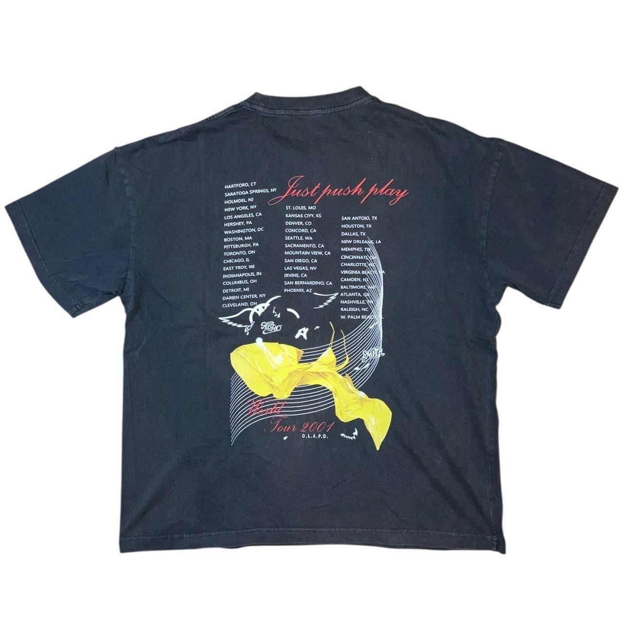 Other Aerosmith 2001 Just Push Play Retro Print Size US XL / EU 56 / 4 - 2 Thumbnail