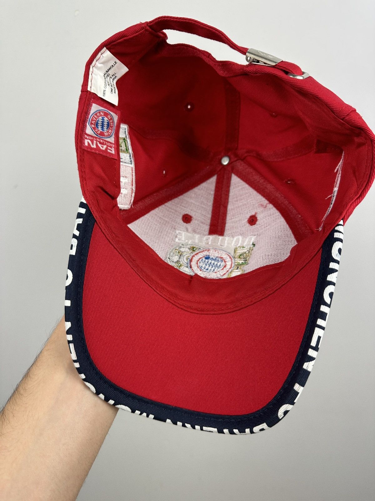 Vintage Vintage Bayern Munich 2003 Double Cup Cap Size ONE SIZE - 12 Thumbnail