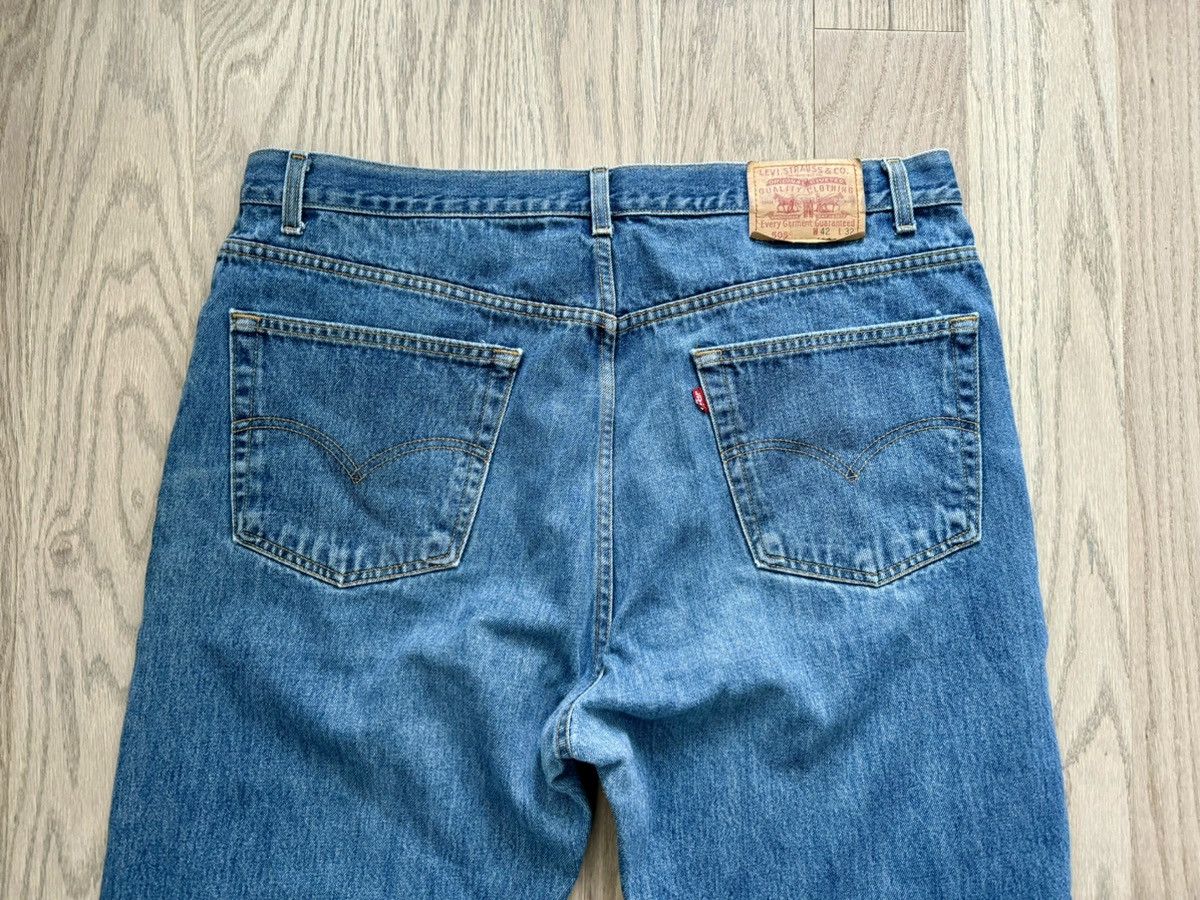 Levi's Levi's 505 Vintage 90s Regular Fit Straight Leg Jeans Size US 42 / EU 58 - 7 Thumbnail