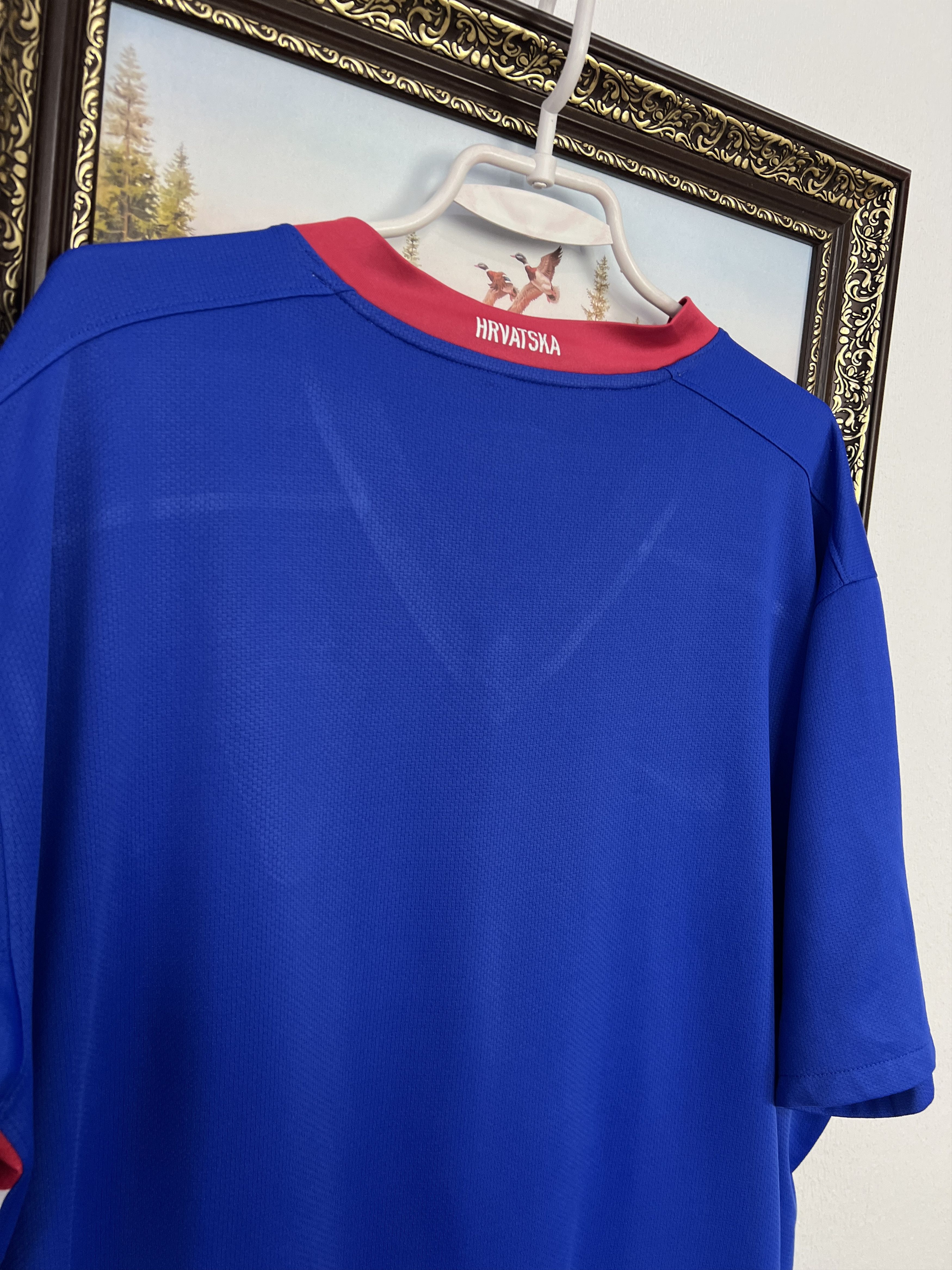 Nike Croatia Away football shirt 2007 Soccer Nike Jersey Trikot Size US XXL / EU 58 / 5 - 9 Thumbnail