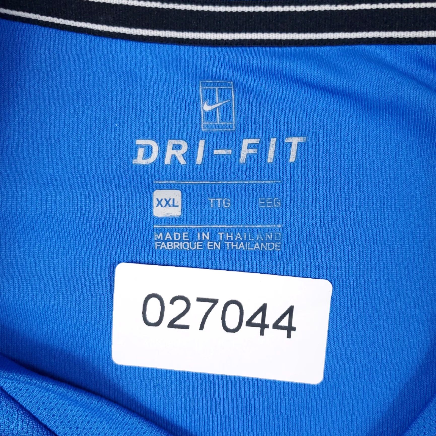 Nike Nike Dri-Fit T Shirt Mens 2XL Blue Nike T Shirt 2XL Blue Dri-FIT Logo Activewear Running Gym Casual Boys/Mens Size US XXL / EU 58 / 5 - 8 Thumbnail