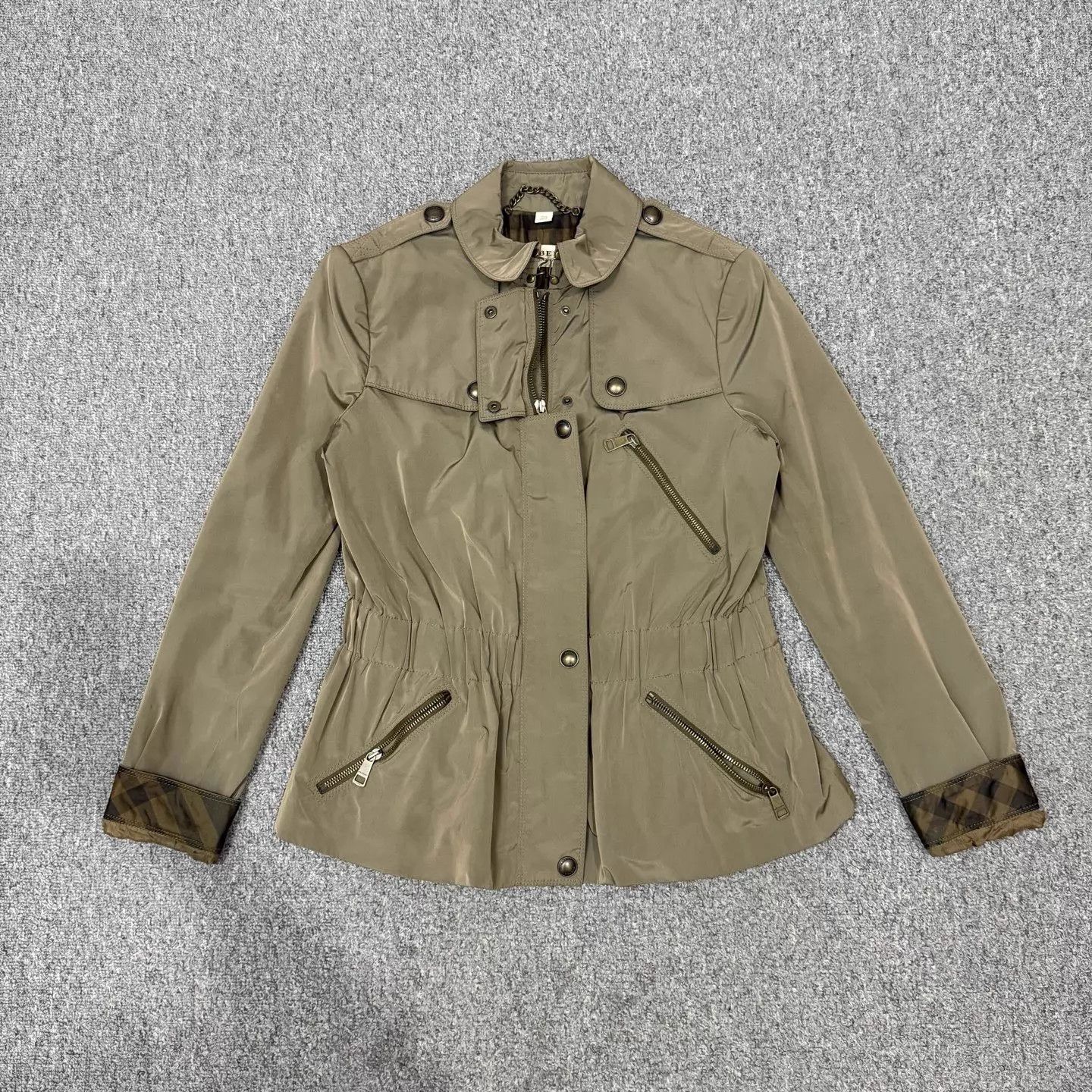 Burberry Burberry Trench Coat Olive Green UK10 99New Size M / US 6-8 / IT 42-44 - 1 Thumbnail