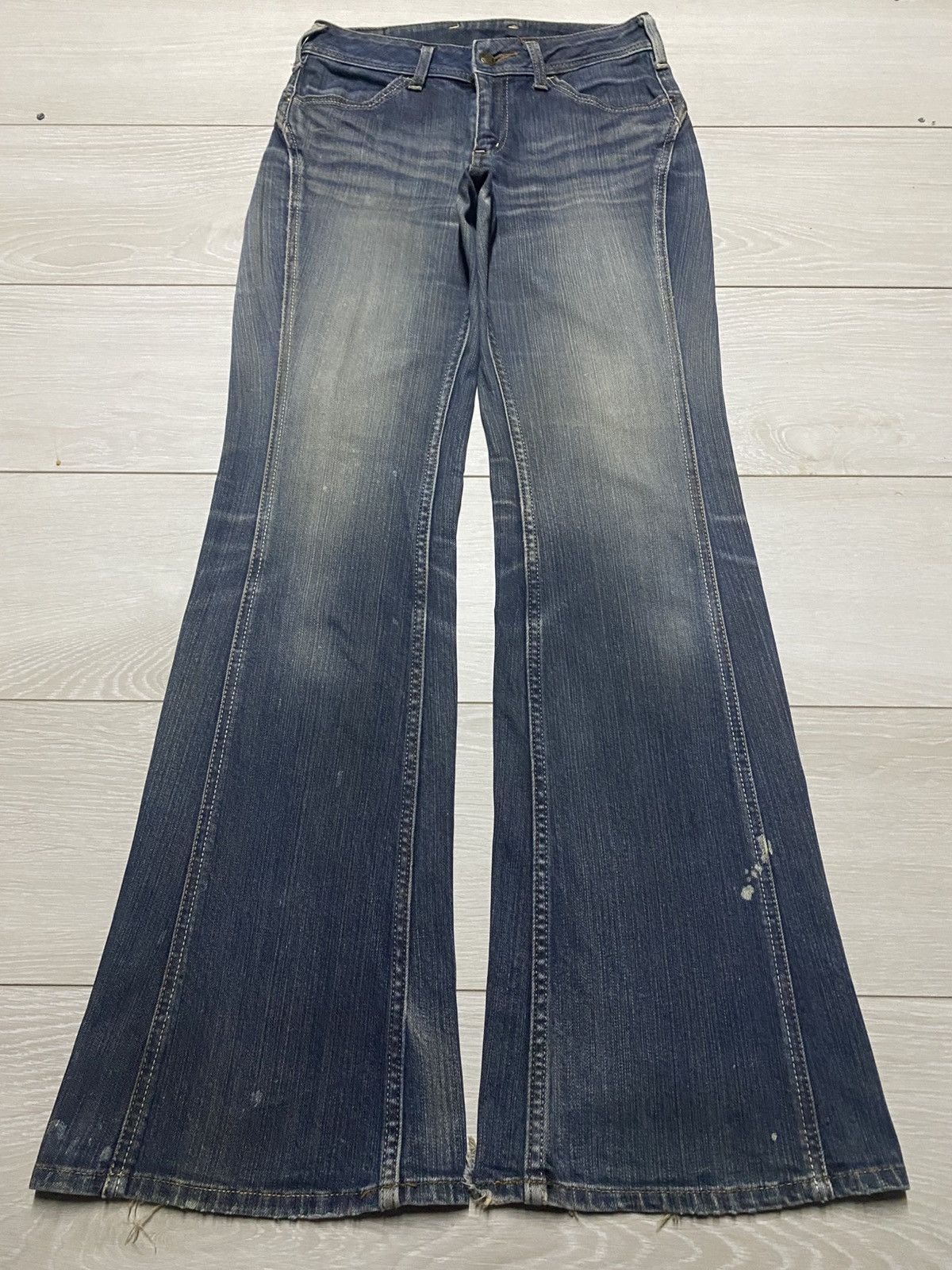 Japanese Brand Woman Japanese Brand Sweet Hip Bootcut Flare Jeans Size US 27 - 1 Thumbnail