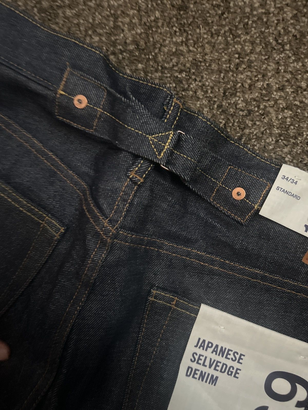 Gap GAP 1969 Japanese Selvedge Denim jeans Size US 34 / EU 50 - 4 Thumbnail