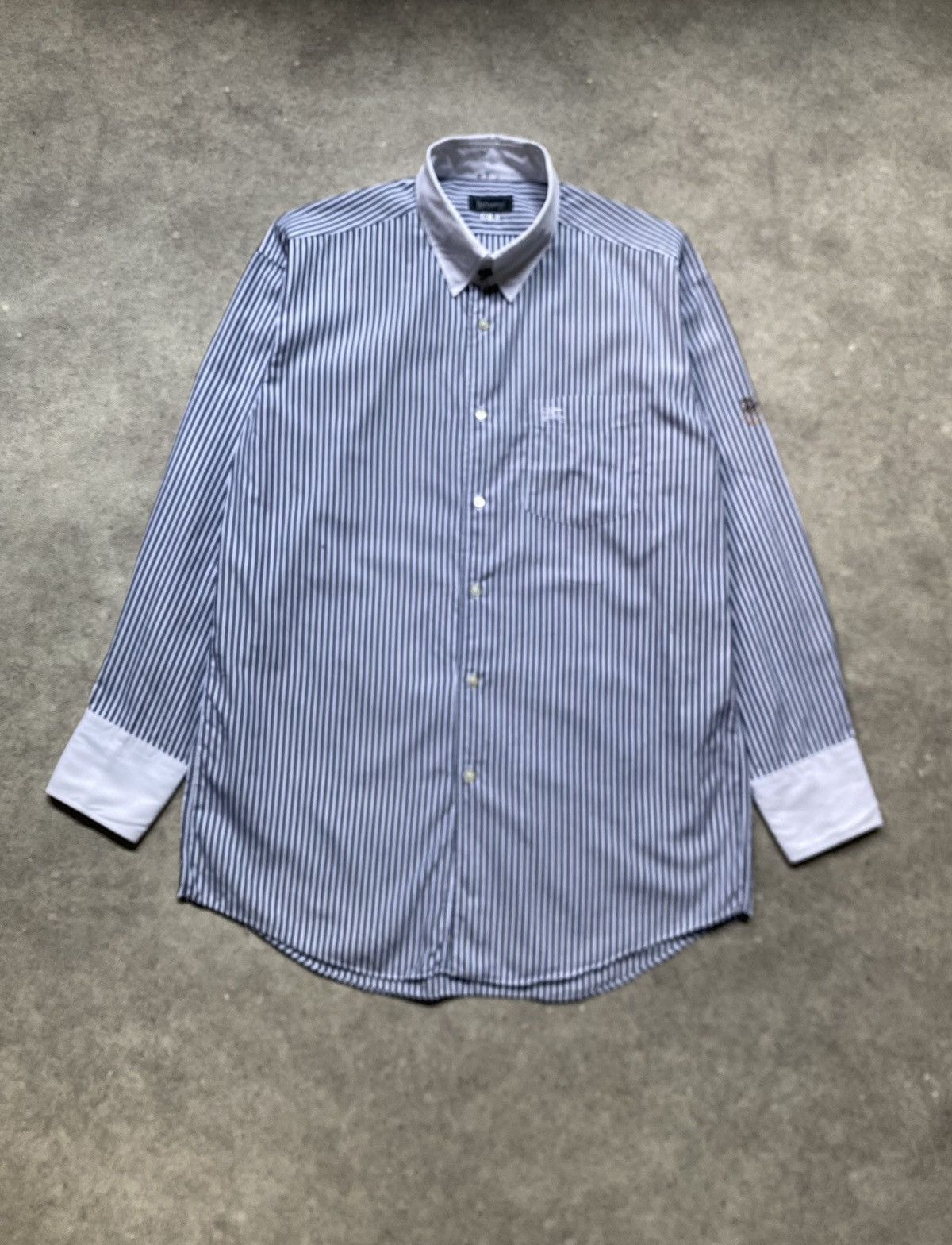 Burberry Burberrys Vintage Stripe small logo Size US L / EU 52-54 / 3 - 1 Thumbnail