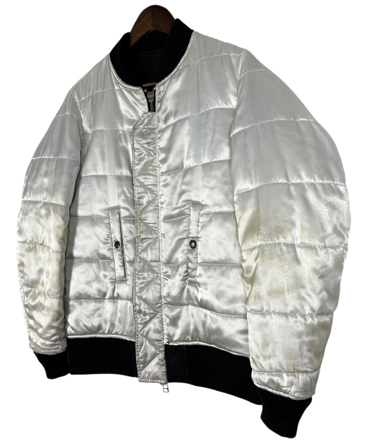 FR2 I JUST WANNA FUCK WITH YOU Distressed Bomber Jacket Size US L / EU 52-54 / 3 - 5 Thumbnail