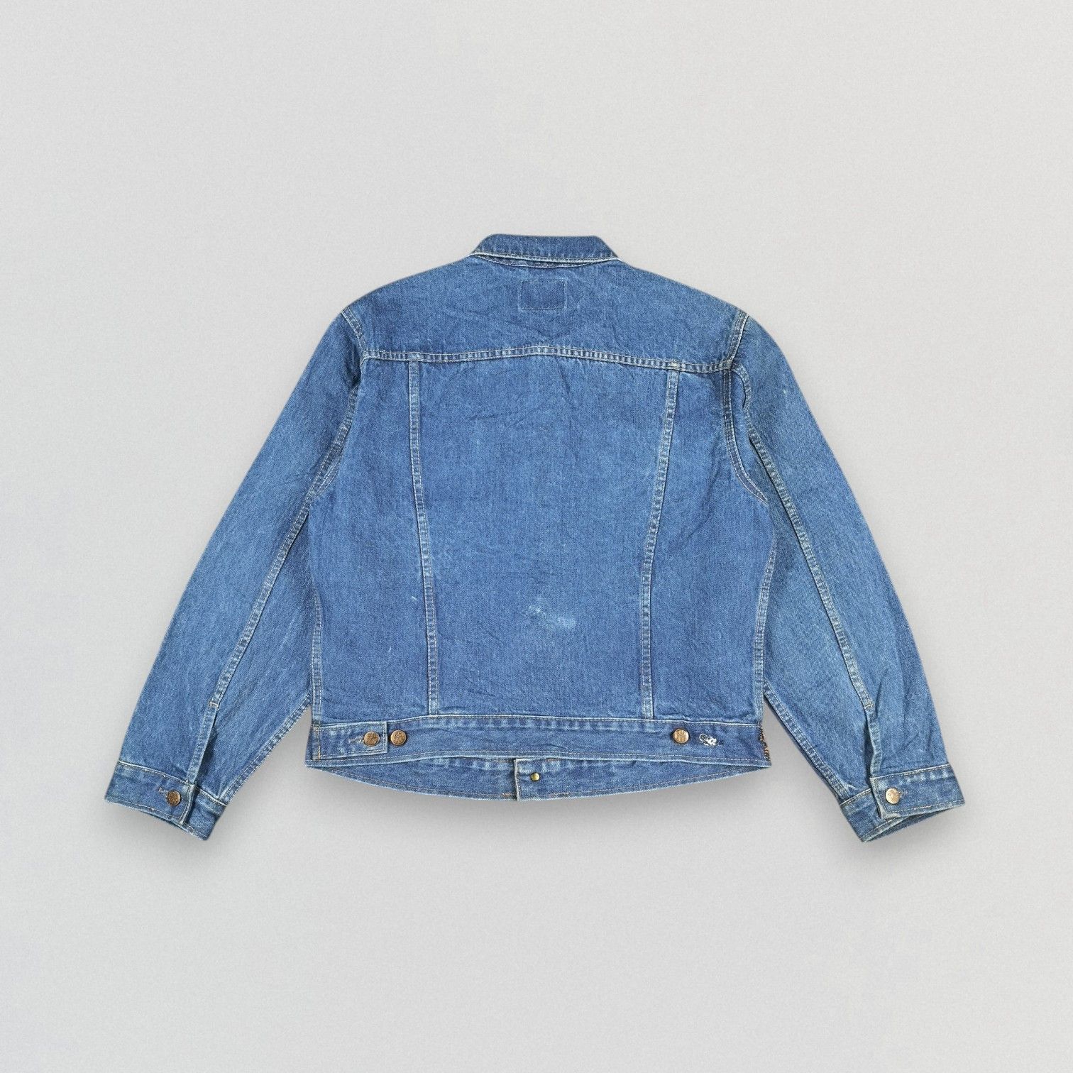 Big John Vintage Big John Blue Denim Trucker Jacket Size US L / EU 52-54 / 3 - 2 Thumbnail