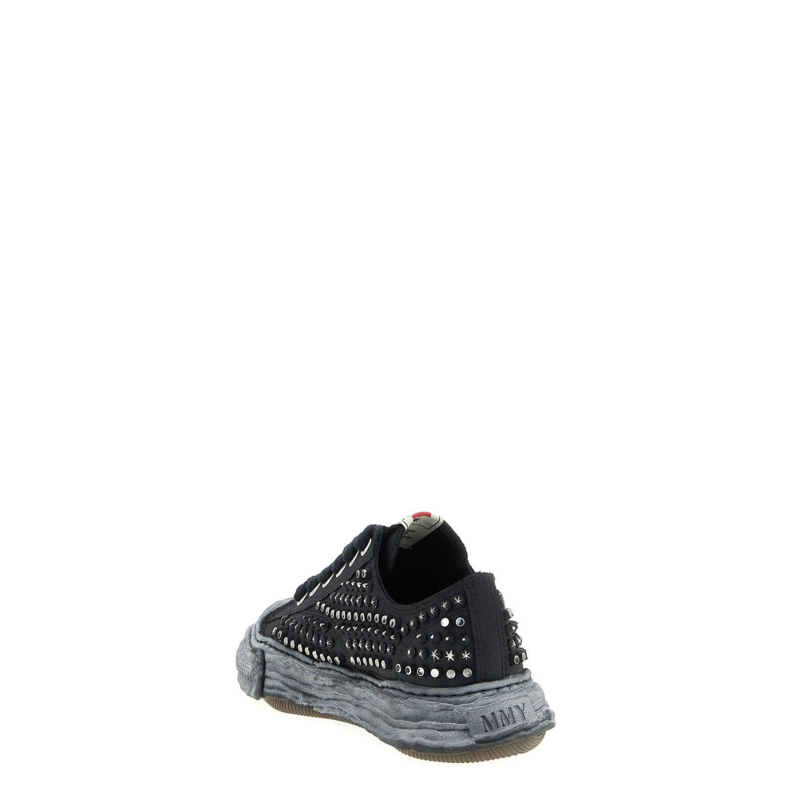 Maison Mihara Yasuhiro Peterson 23 Black Studded Sneakers Ne