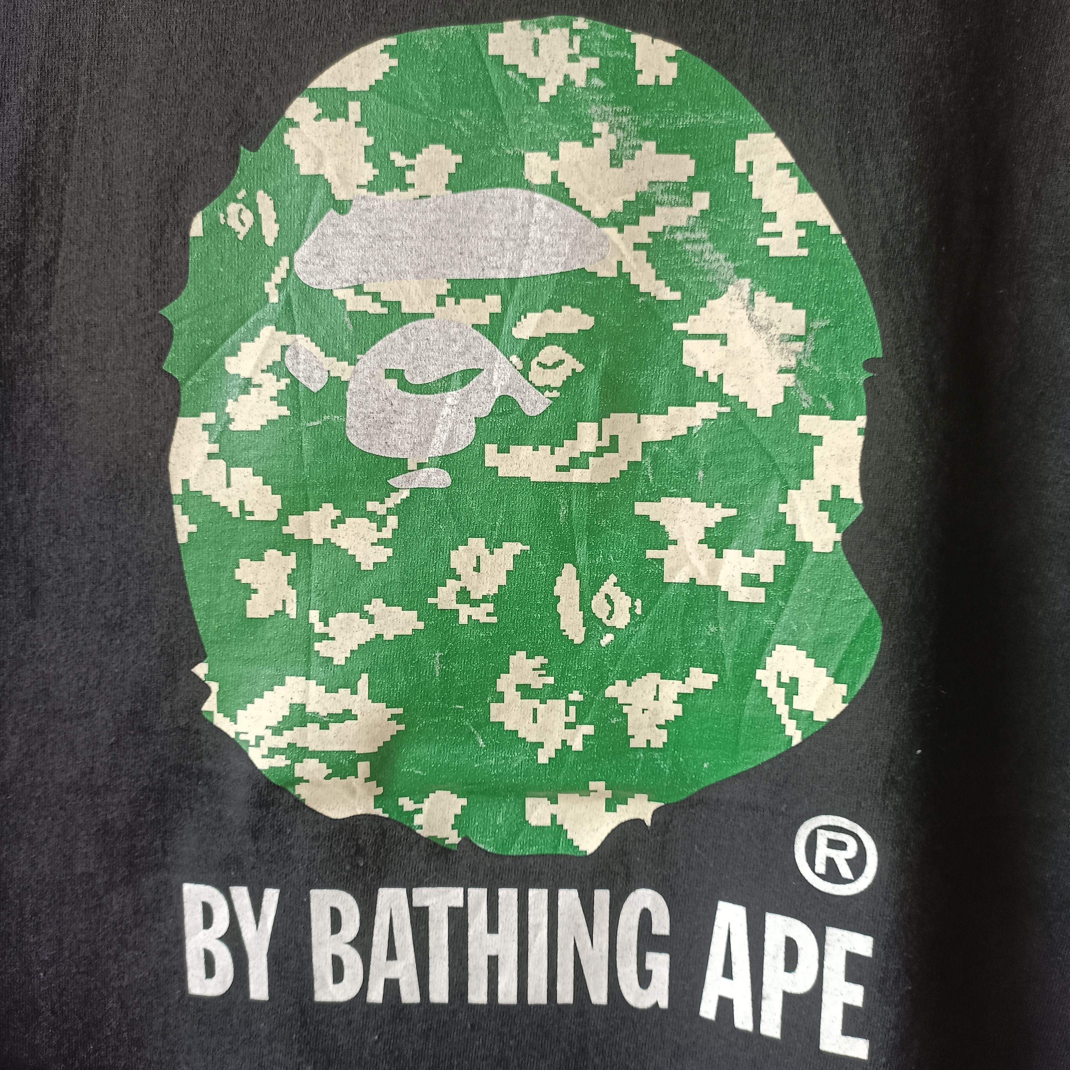 Bape Bape Ape Head Green Digi Camo logo Size US XL / EU 56 / 4 - 4 Thumbnail