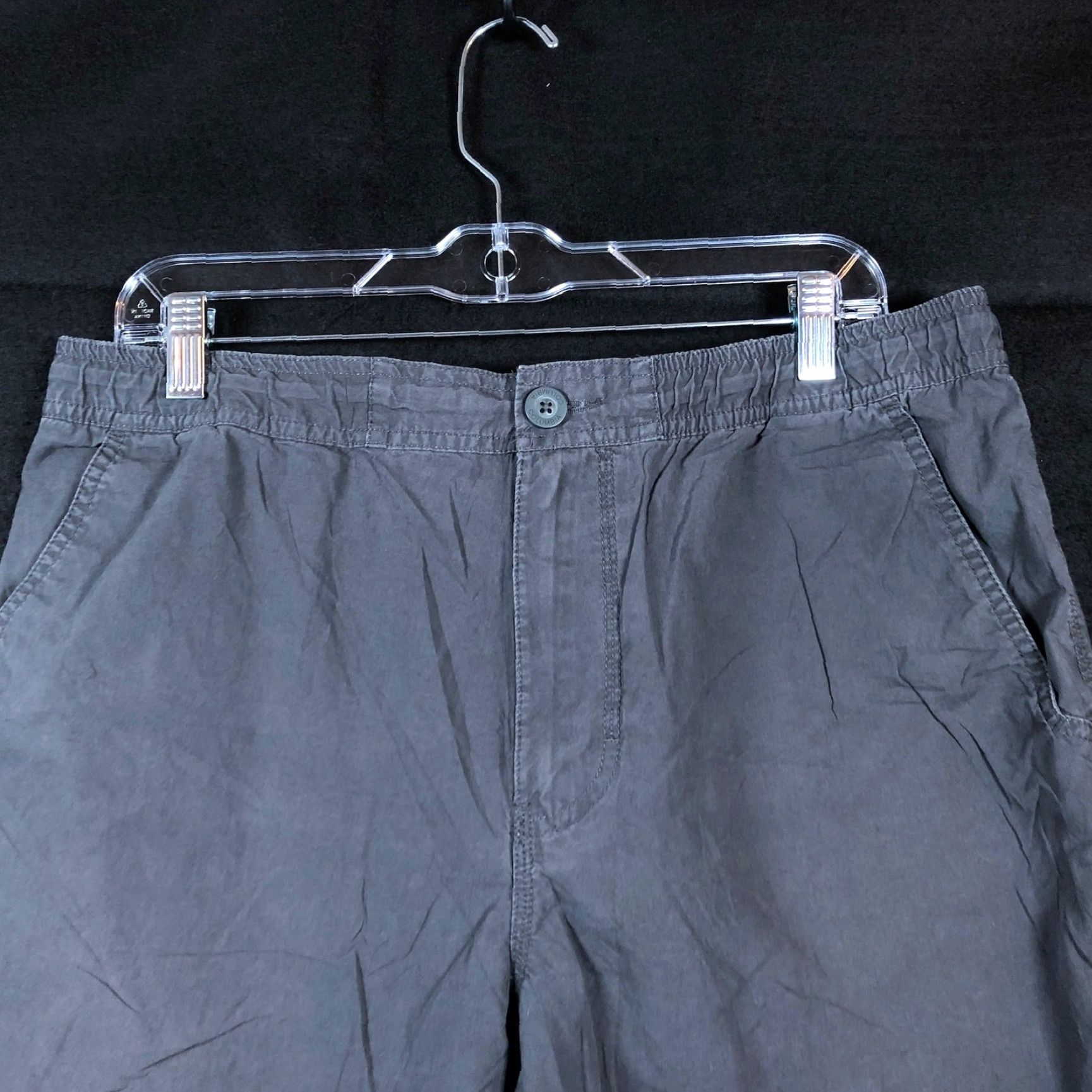Vintage Columbia Mens Shorts Charcoal Regular Fit Casual Outdoor Lined 100% Cotton 38x10 Size US 38 / EU 54 - 2 Thumbnail