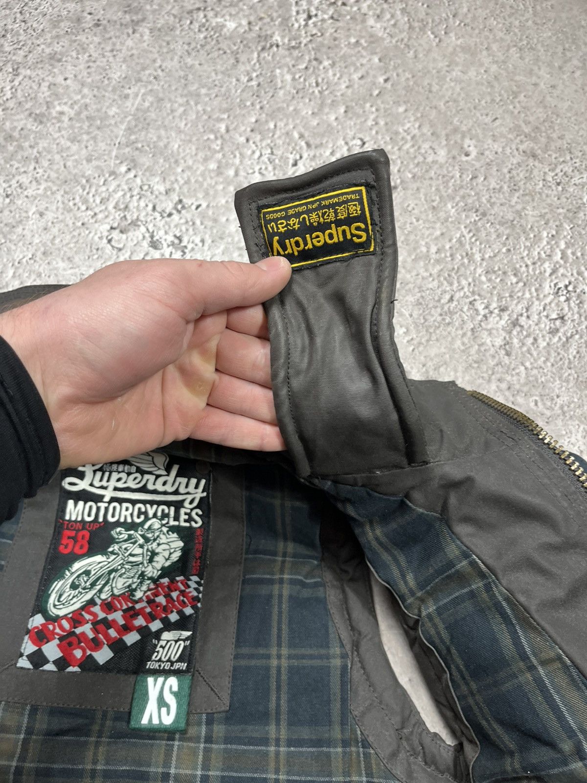 Superdry Superdry Womens Padded Vest Grey Motorcycle Style Size XS / US 0-2 / IT 36-38 - 12 Thumbnail