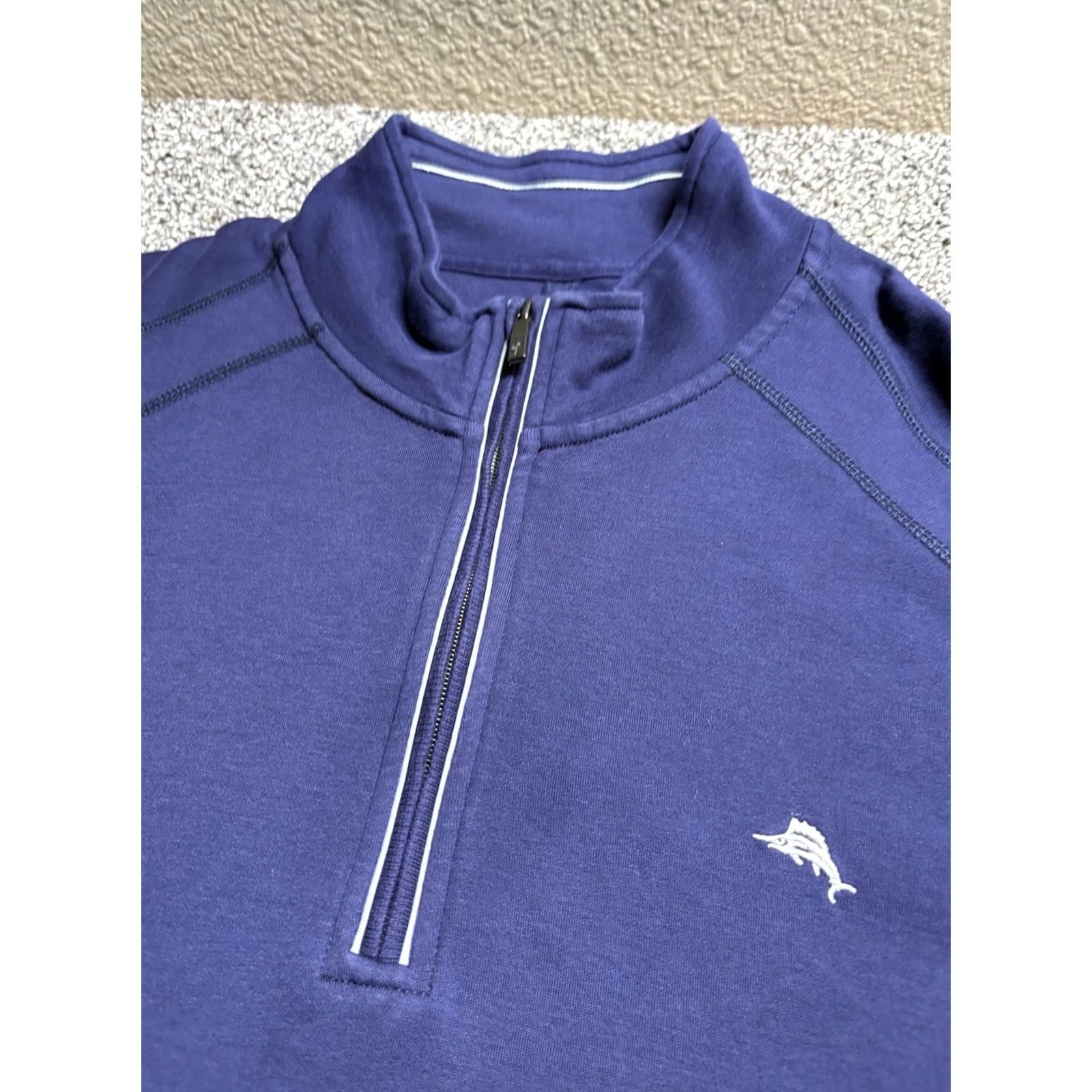 Tommy Bahama VINTAGE Tommy Bahama Dallas Cowboys 1/4 Zip Mens 2XL Blue Sweater Size US XXL / EU 58 / 5 - 4 Thumbnail
