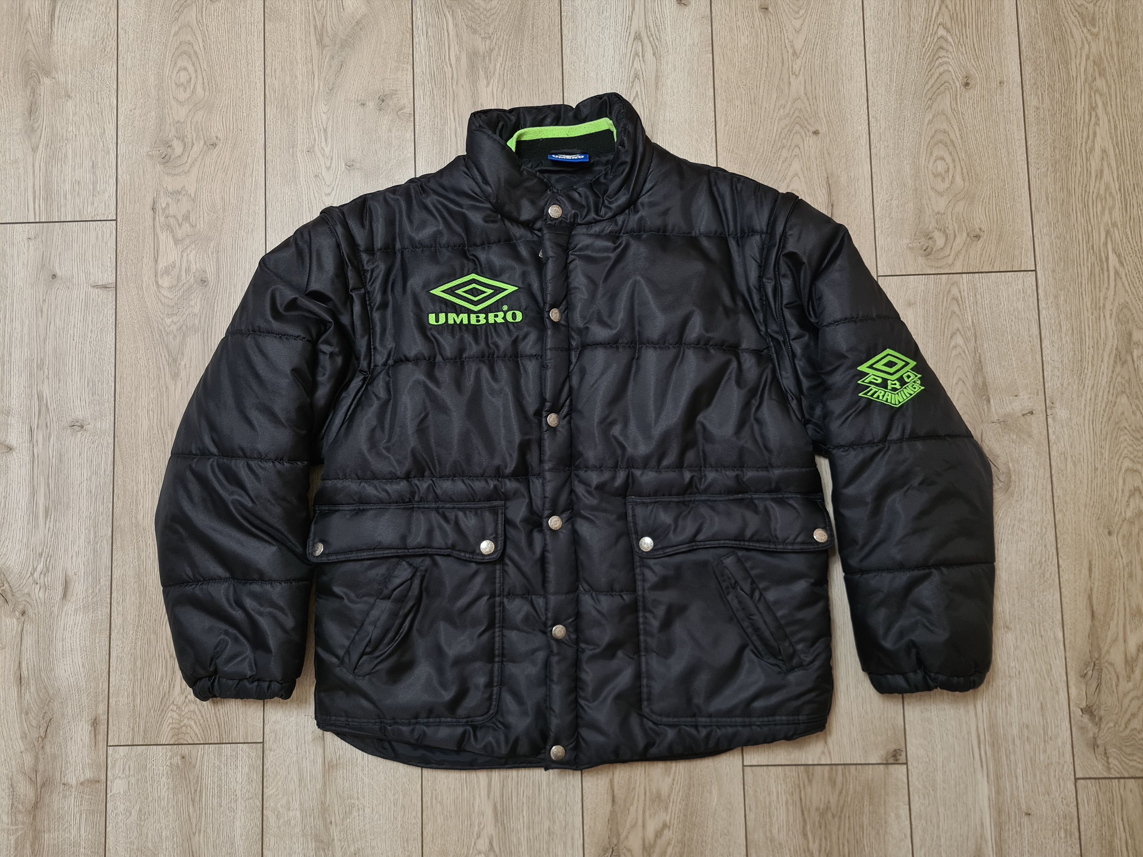 Umbro UMBRO PRO TRAINING FOOTBALL JACKET SOCCER WINTER JACKET Size US L / EU 52-54 / 3 - 2 Thumbnail