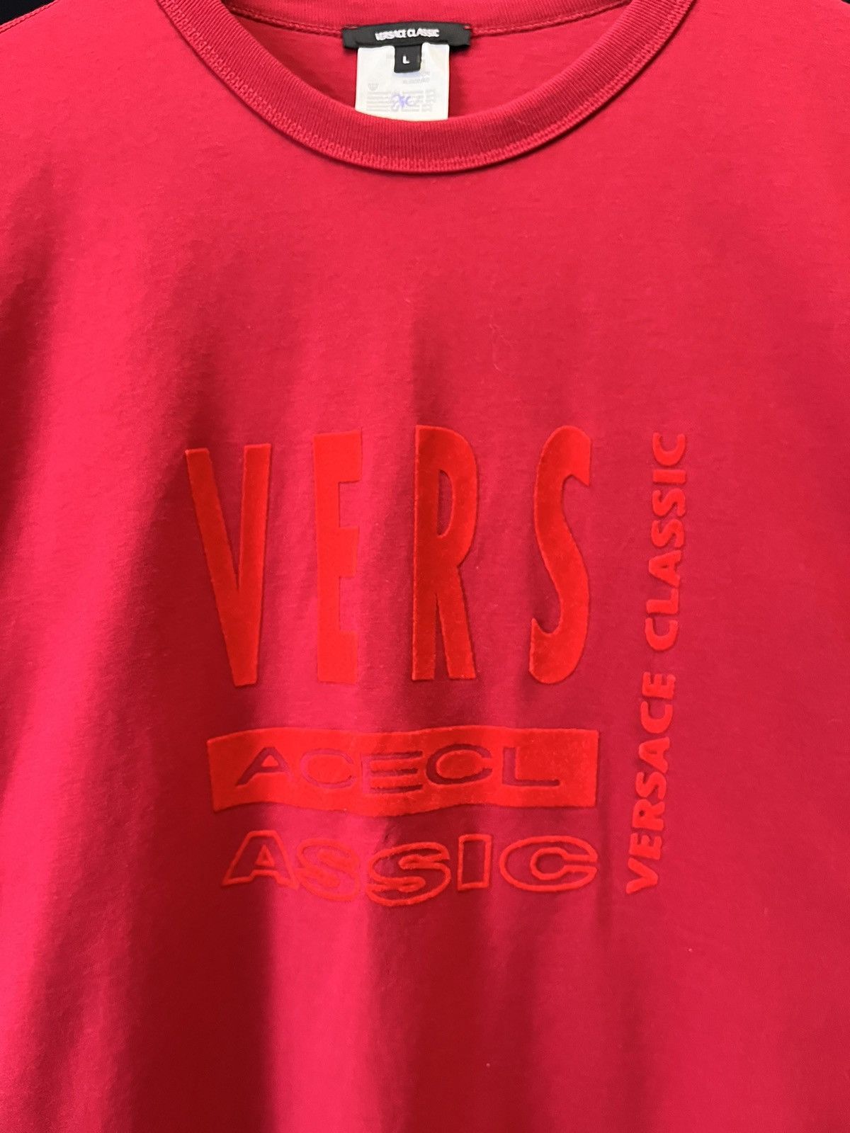 Versace Vintage Versace Logo T-shirt Size US L / EU 52-54 / 3 - 2 Thumbnail
