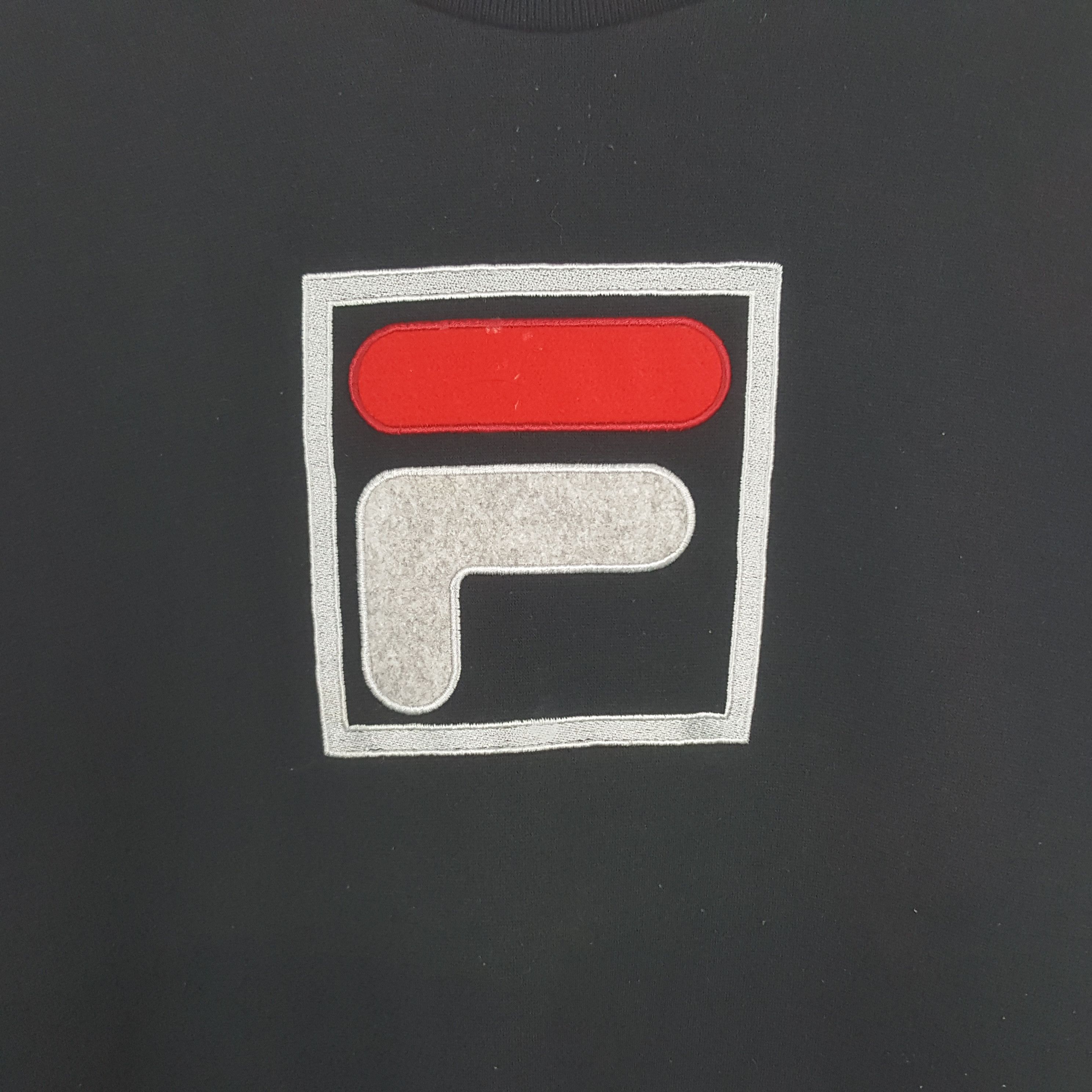 Fila Vintage Fila Italian Brand Big Logo Sweatshirt C291N14 Size US M / EU 48-50 / 2 - 2 Thumbnail
