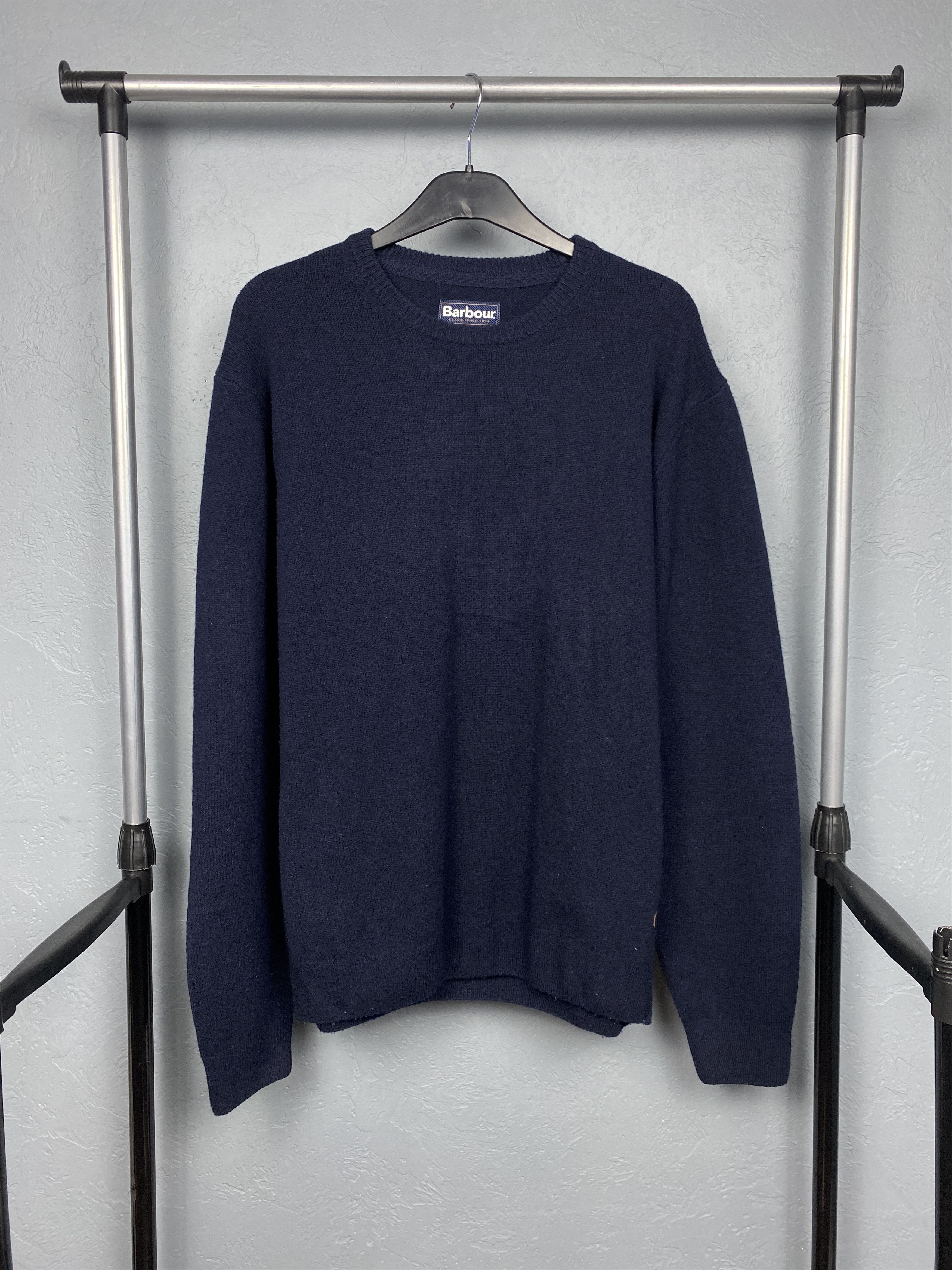Barbour Barbour Vintage Mens Wool Knit Sweater Y2K Size US XL / EU 56 / 4 - 1 Thumbnail