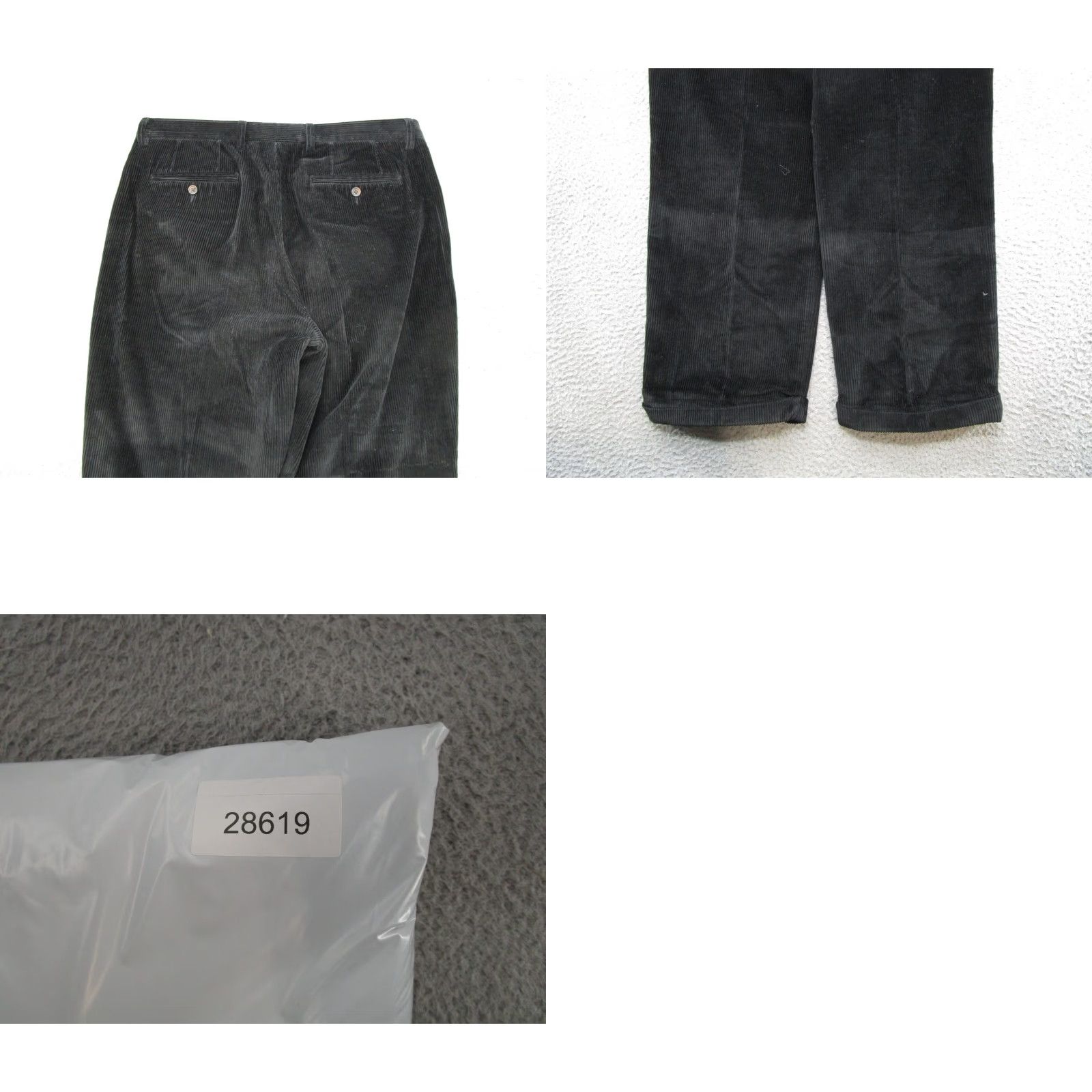 Nautica Nautica Pants Men's Corduroy Classic Fit Black 36x32 Rigger Skater Y2K Size US 36 / EU 52 - 9 Thumbnail
