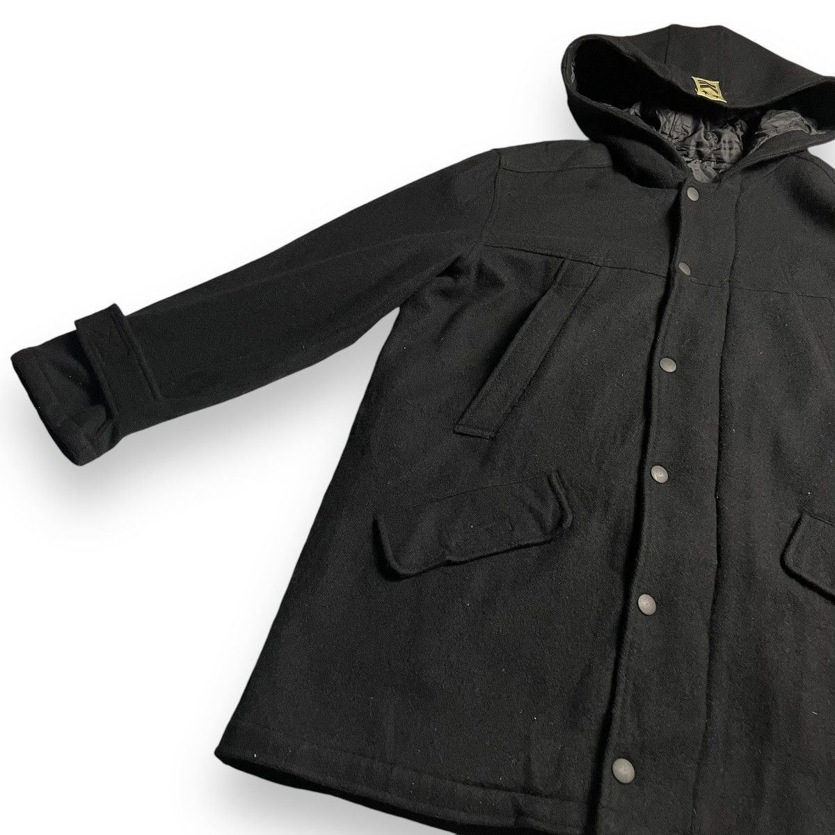 If Six Was Nine 🇯🇵 VINTAGE PPFM WOOL BUTTON UP WOOL PUNK GOTHIC JACKET Size US XL / EU 56 / 4 - 5 Thumbnail
