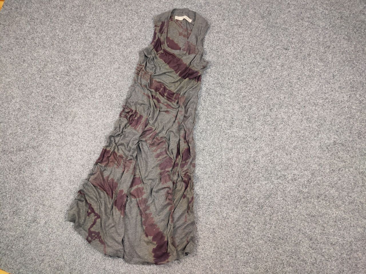 Other Raquel Allegra Hand Made USA A Line Light Gray Art Dress Size M / US 6-8 / IT 42-44 - 2 Thumbnail
