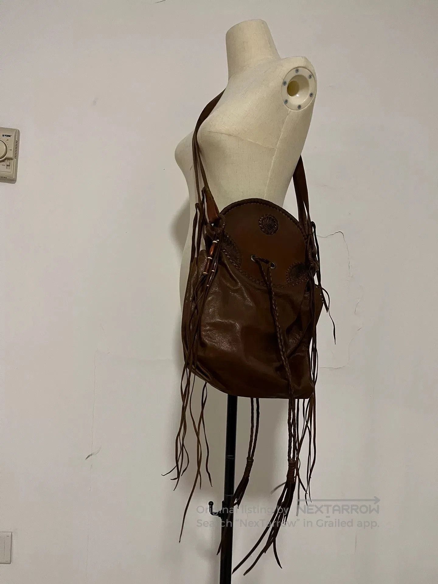 Share Spirit Homme Share Spirit Fringe Crossbody Bag. Size ONE SIZE - 1 Thumbnail
