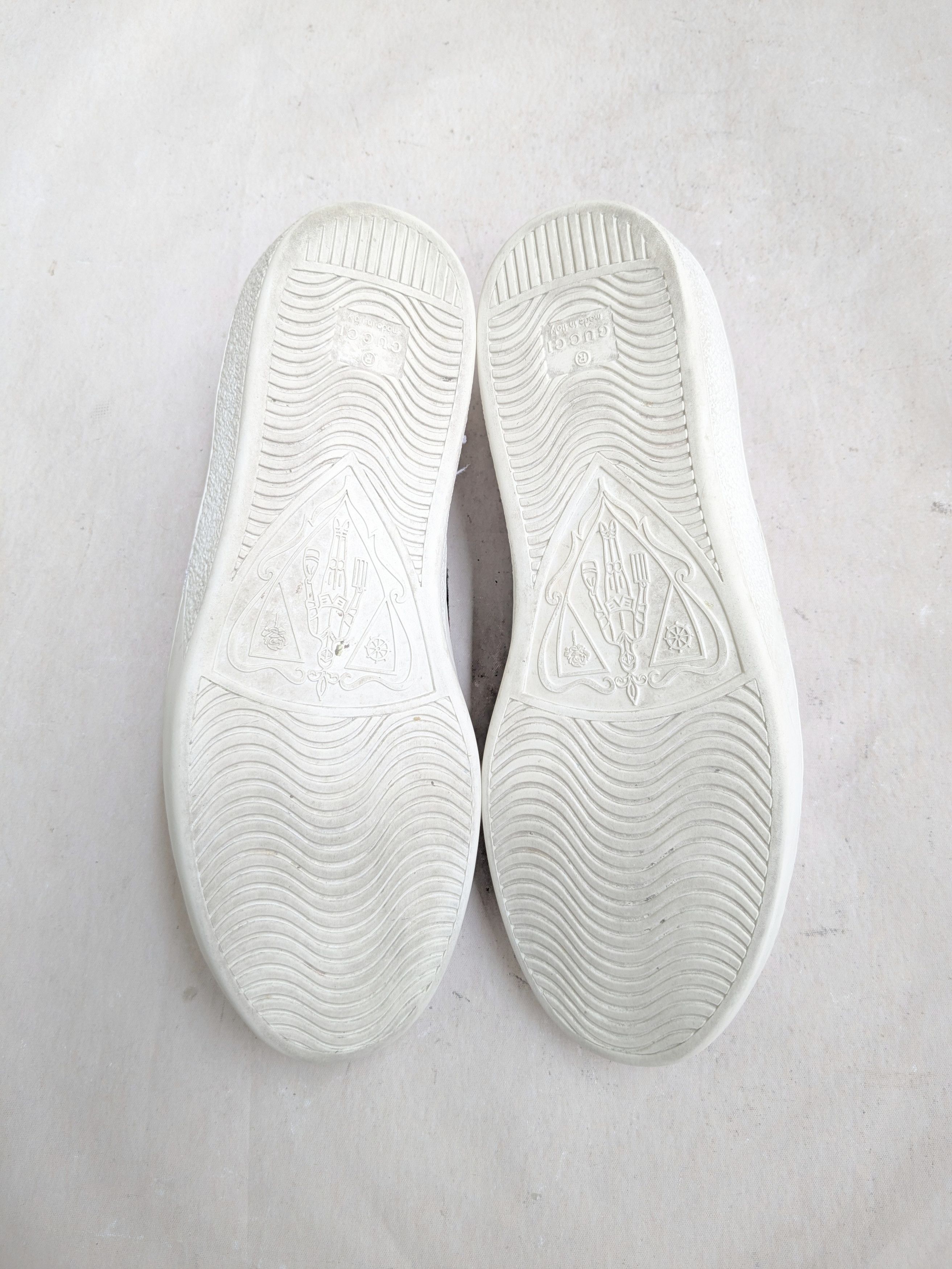 Gucci Gucci Ace Sneakers White Low Tops 7 Leather Size US 7 / EU 40 - 15 Thumbnail