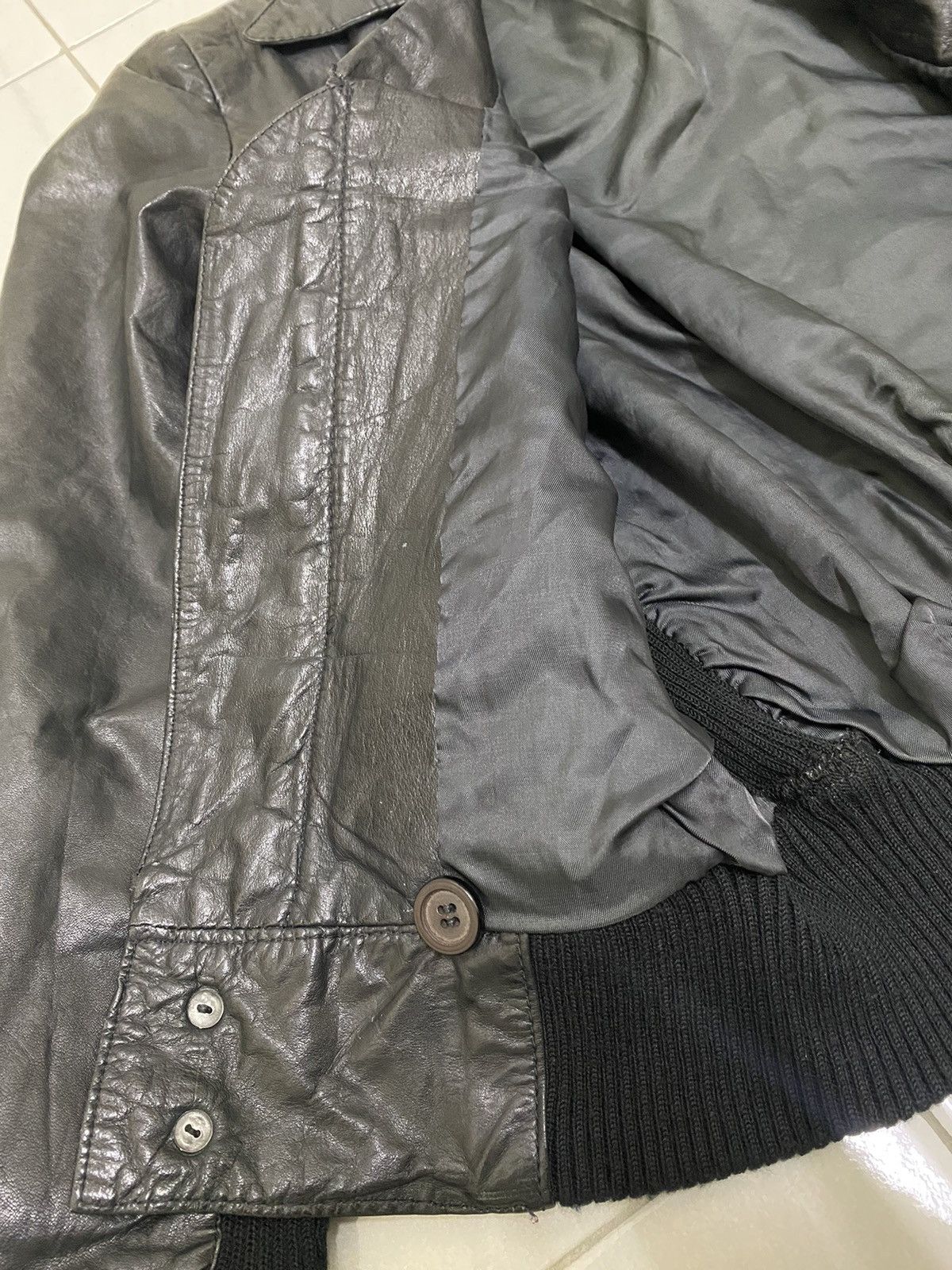 Designer × Japanese Brand × Vintage Vintage Leather Jacket early 90's Luxury Designers Size US M / EU 48-50 / 2 - 15 Thumbnail