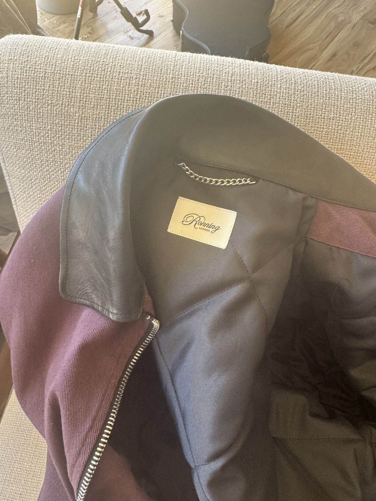 Ronning Ronning Work Jacket, Wine (Size XL) Size US XL / EU 56 / 4 - 6 Thumbnail