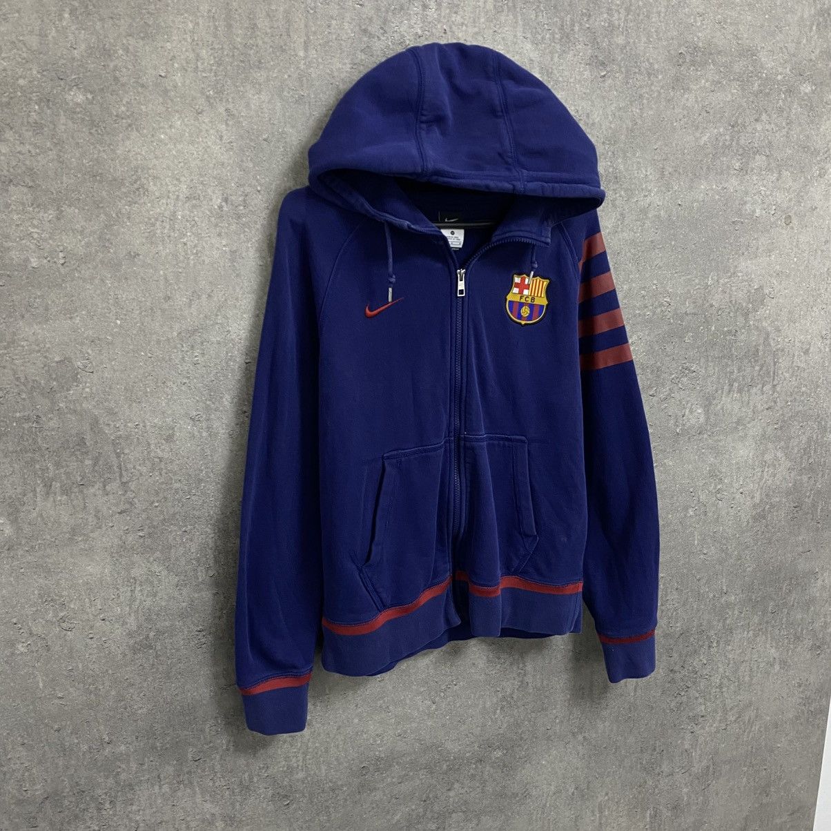 Nike Vintage Nike Barcelona Zip Hoodie Size US M / EU 48-50 / 2 - 3 Thumbnail