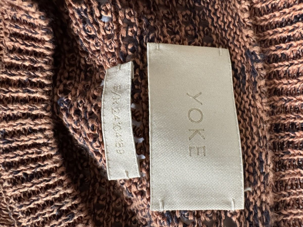 YOKE Yoke Mesh Knitted Crewneck sweater Size US M / EU 48-50 / 2 - 4 Thumbnail