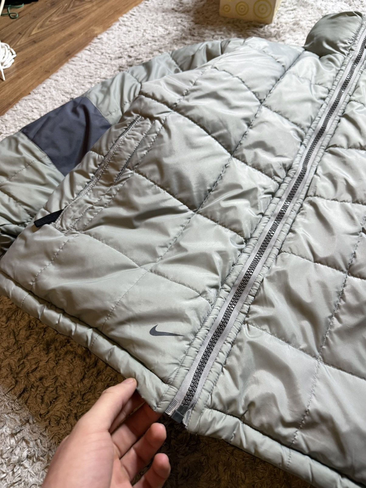 Nike ACG Nike ACG 90s 2 In 1 Puffer Rare Logo Drill Vintage Jacket Size US M / EU 48-50 / 2 - 10 Thumbnail