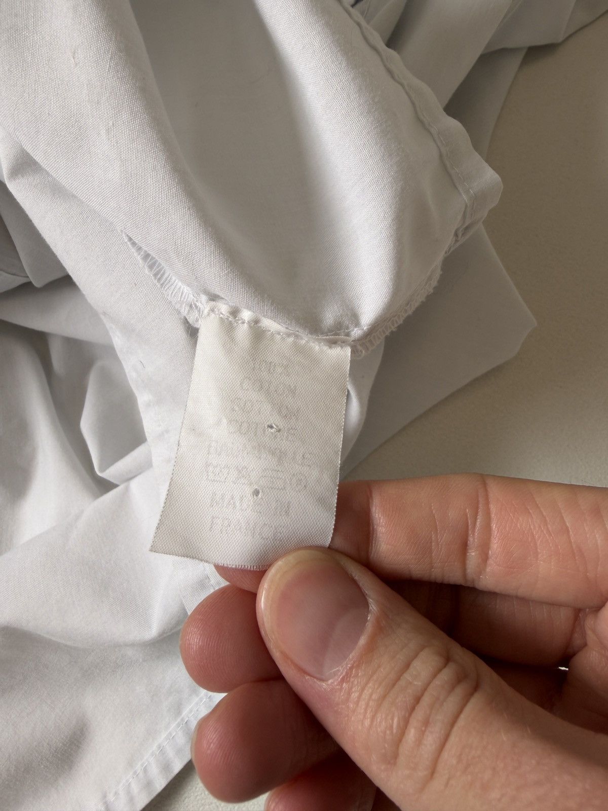 Maison Margiela S/S 1999 Artisanal ⓪ ‘Flat’ Shirt Size US L / EU 52-54 / 3 - 14 Thumbnail