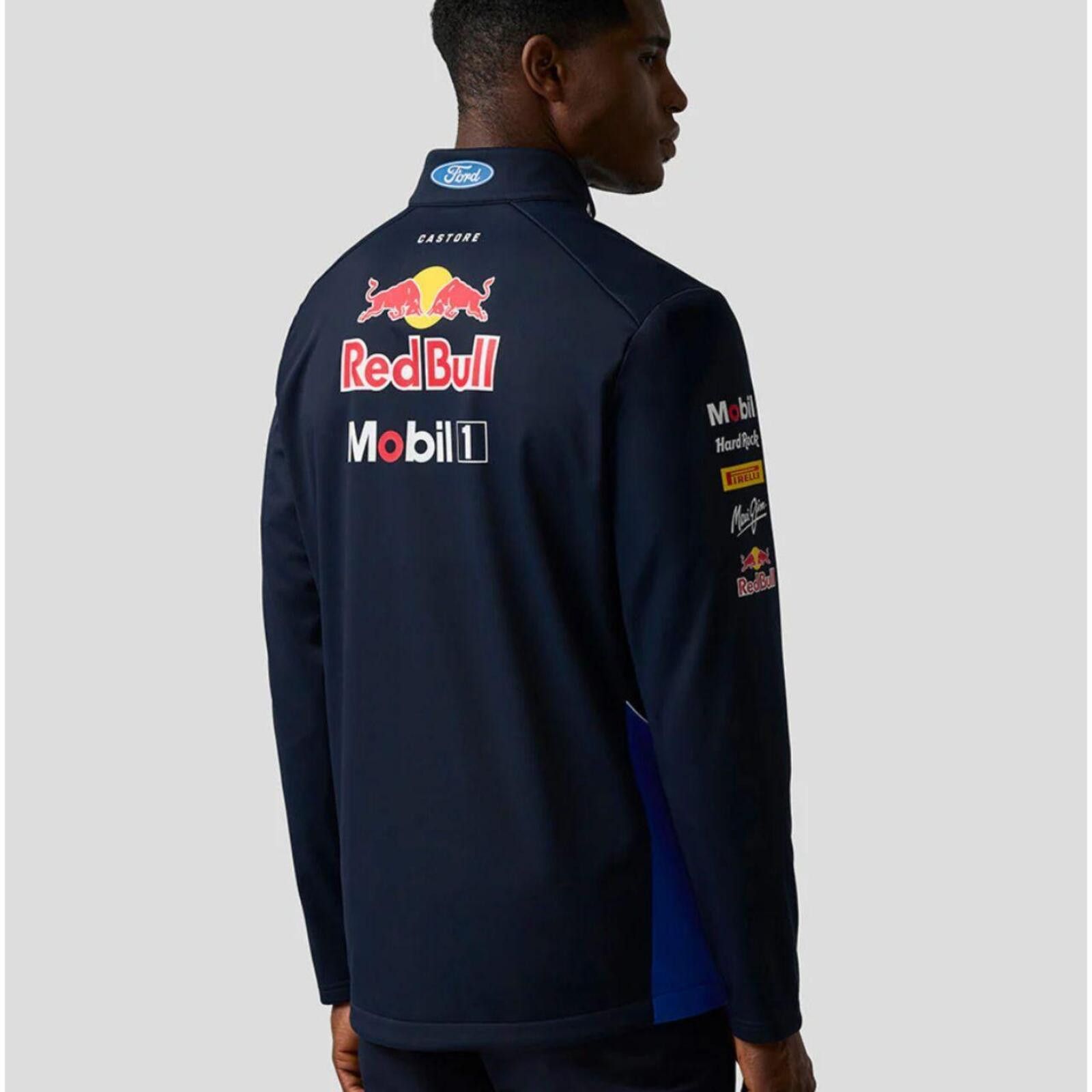 Castore Red Bull Racing F1 Team Official Full Zip Softshell Jacket M Size US M / EU 48-50 / 2 - 2 Thumbnail