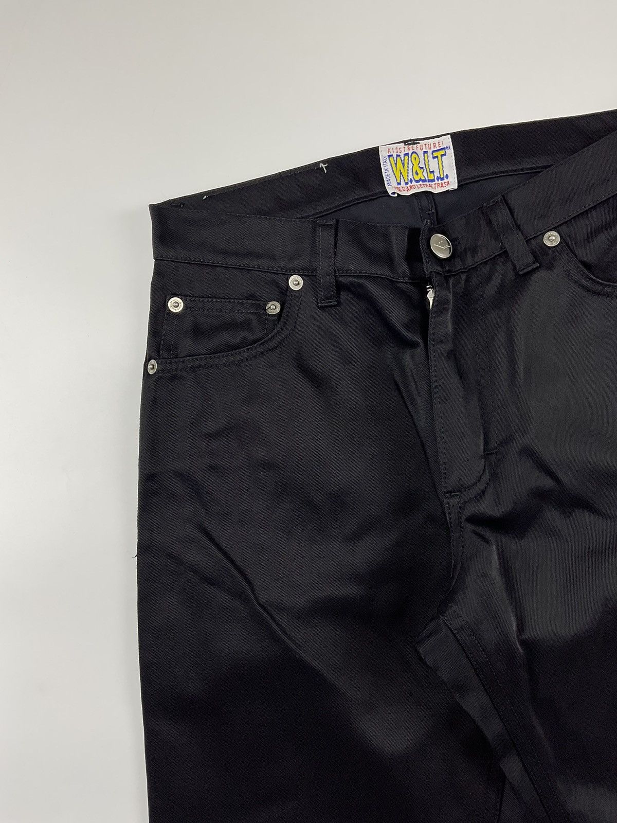 Walter Van Beirendonck Vintage Walter Van Beirendonck Silver Tab Nylon Blend Pants Size US 30 / EU 46 - 3 Thumbnail