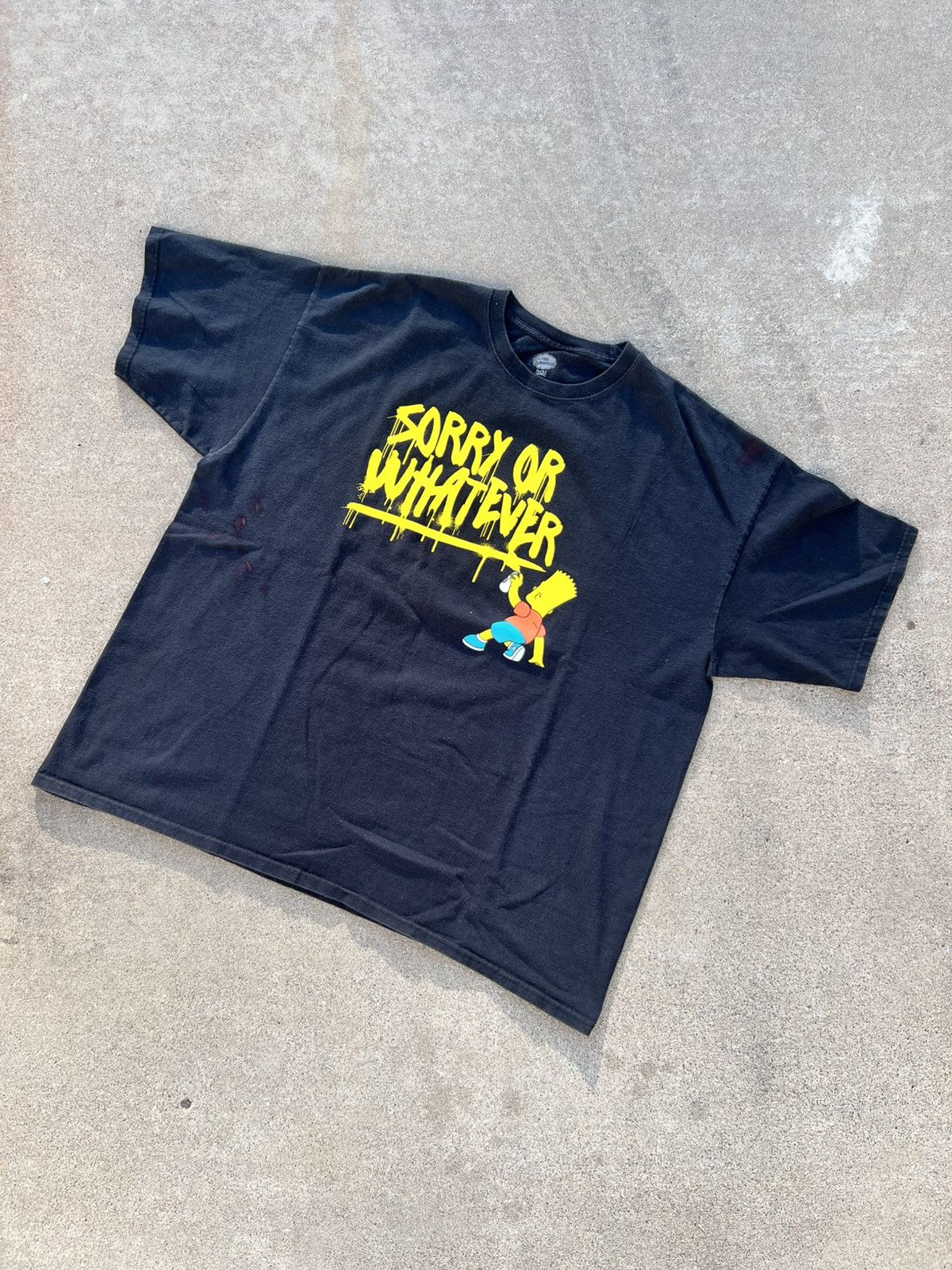 The Simpsons × Vintage Vintage black the simpsons t shirt Size US XXL / EU 58 / 5 - 1 Thumbnail
