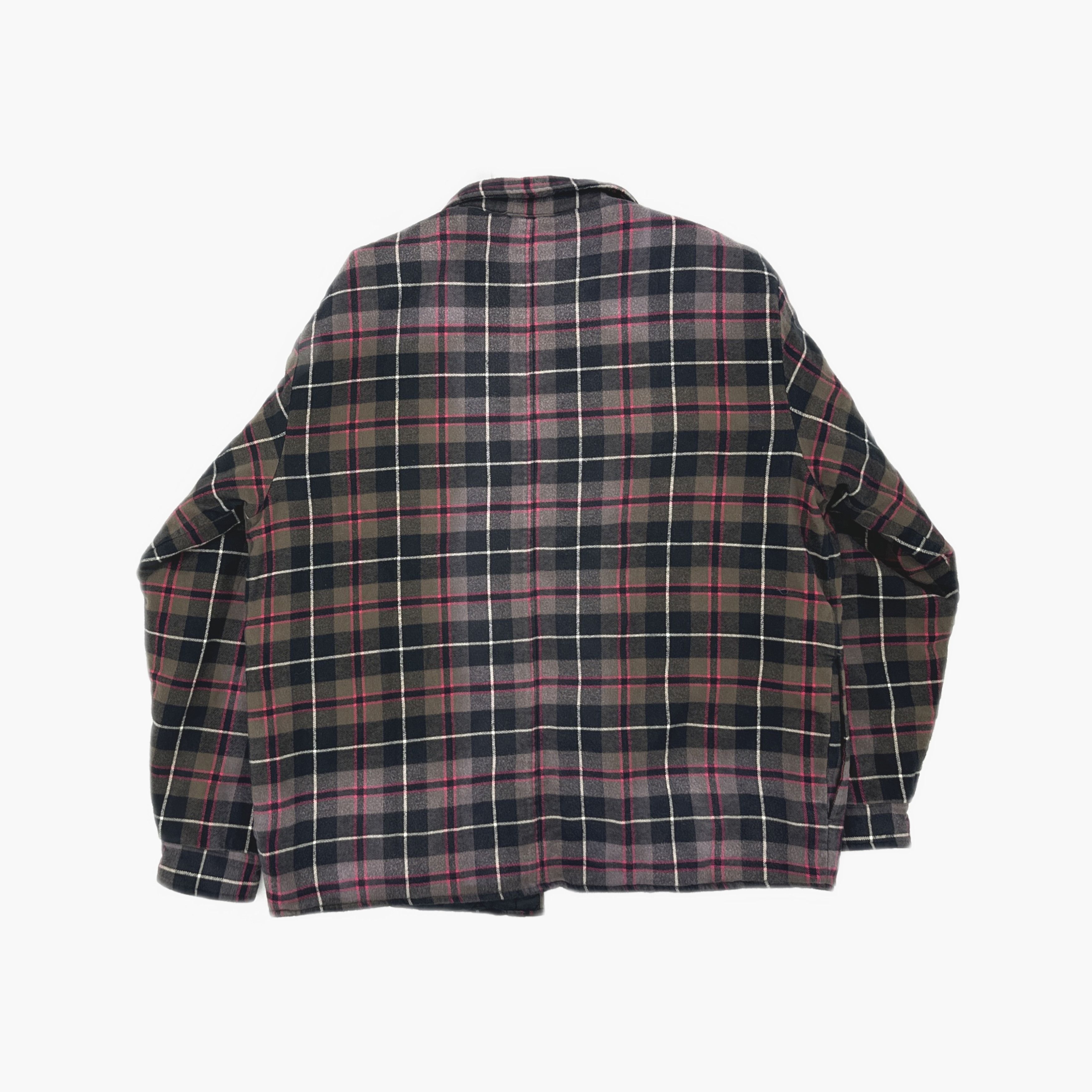 Supreme Supreme Quilted Plaid Shirt Size M. Size US M / EU 48-50 / 2 - 2 Thumbnail