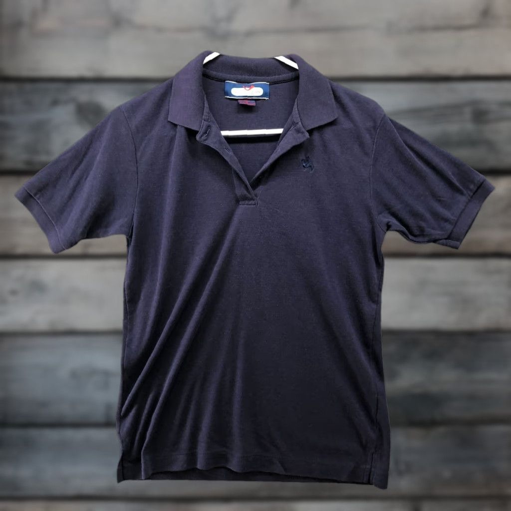 Vintage VINTAGE Princeton Club Polo Shirt Womens S Navy Blue Short Sleeve Preppy Shirt 90s Accessories Embroidered Womens S Size S / US 4 / IT 40 - 1 Thumbnail
