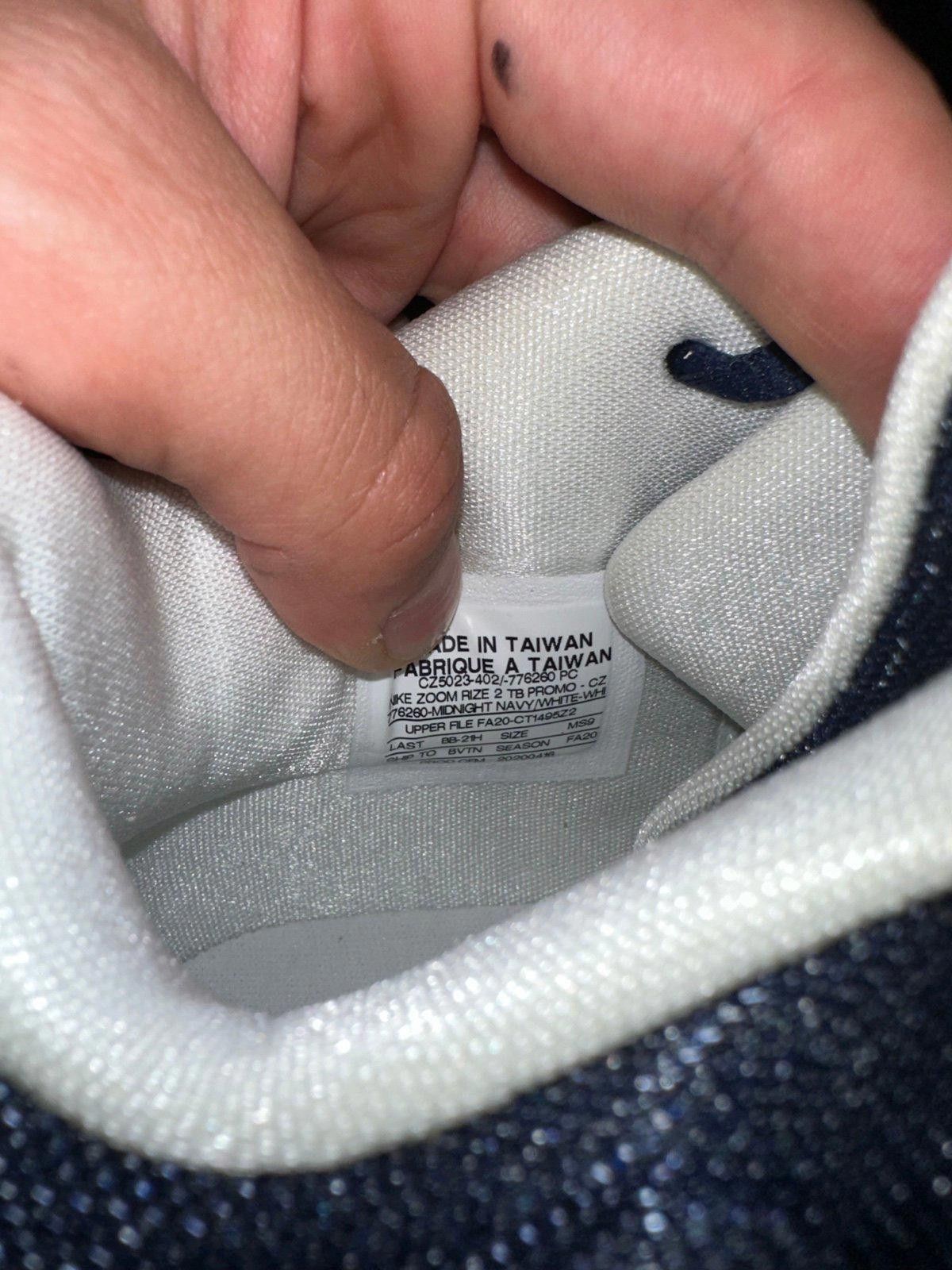 Nike Nike Zoom Rize 2 TB 'Midnight Navy' Sample Size US 9 / EU 42 - 7 Thumbnail