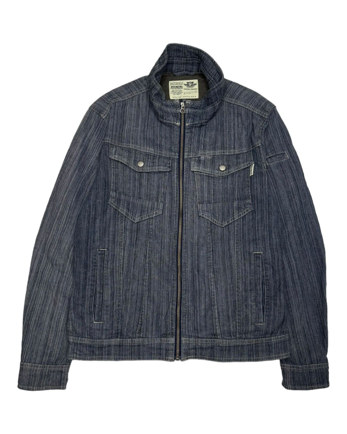 Dogtown 🔥VINTAGE DOGMAN DENIM WORK WEAR JACKET Size US M / EU 48-50 / 2 - 9 Thumbnail