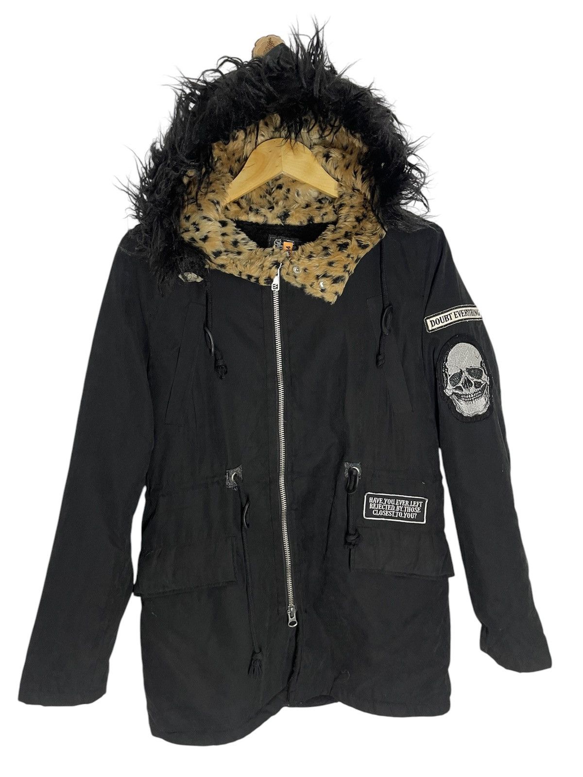 Roen VINTAGE PARKAS HOODED SKULLS STREET FASHION JAPAN Size US M / EU 48-50 / 2 - 1 Thumbnail