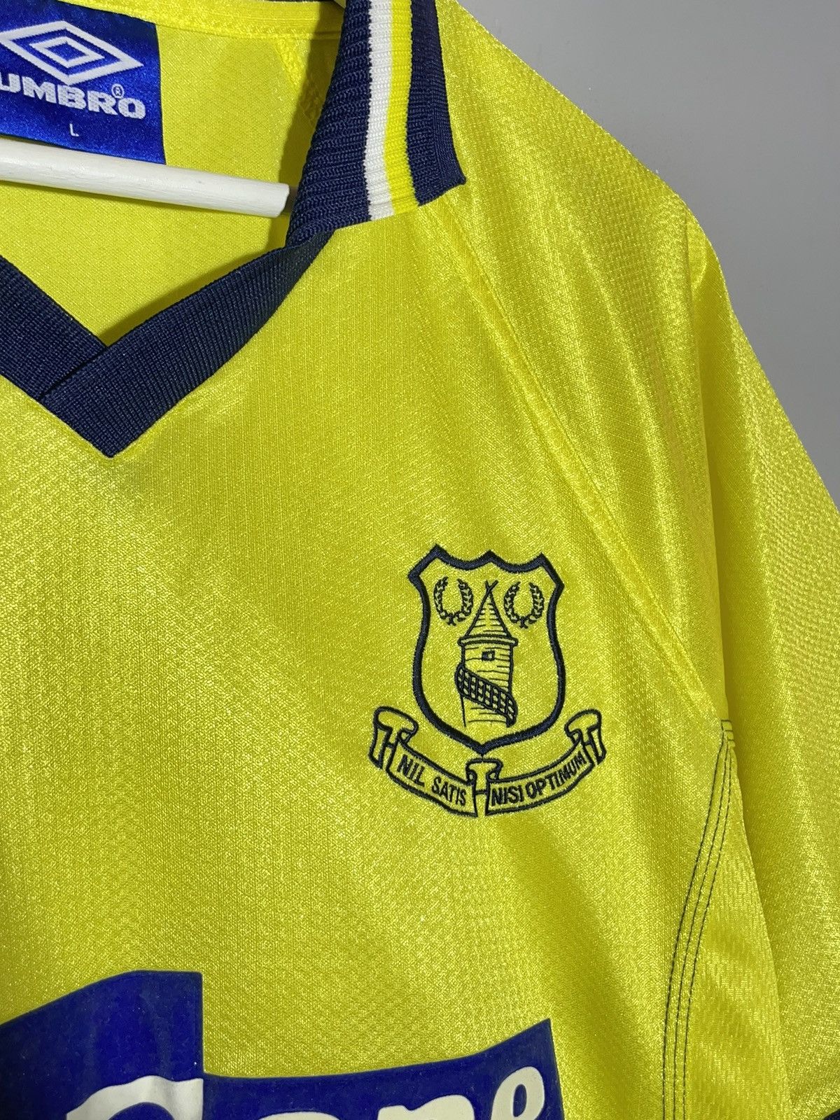Umbro × Vintage Everton Umbro 1998/99 Vintage Third Y2k Football Shirt Size US L / EU 52-54 / 3 - 4 Thumbnail