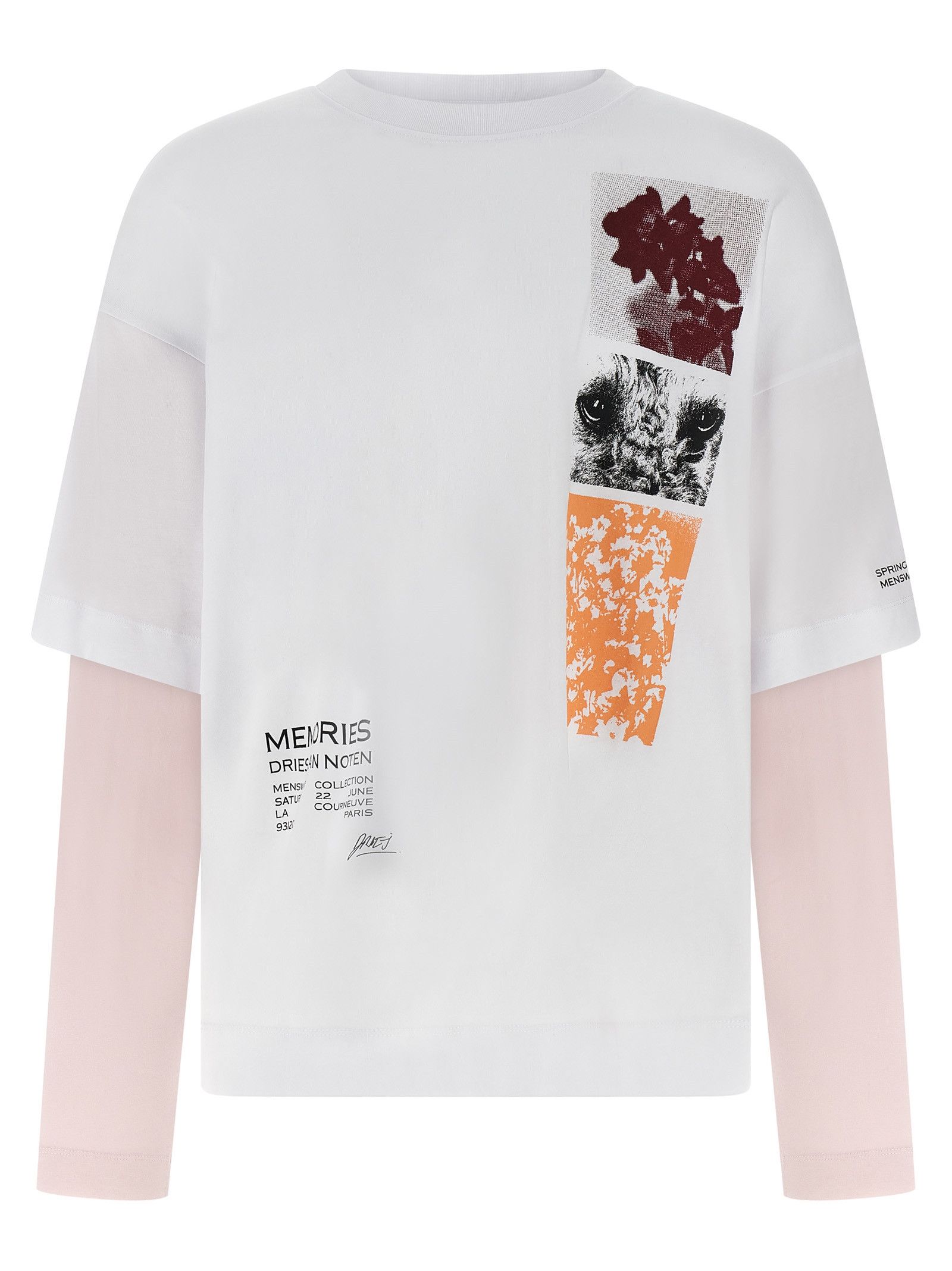トップス DRIES VAN NOTEN HEGLAND WHITE SIZE S Dries Van Noten White Cotton Hegland Oversize T-Shirt | Grailed