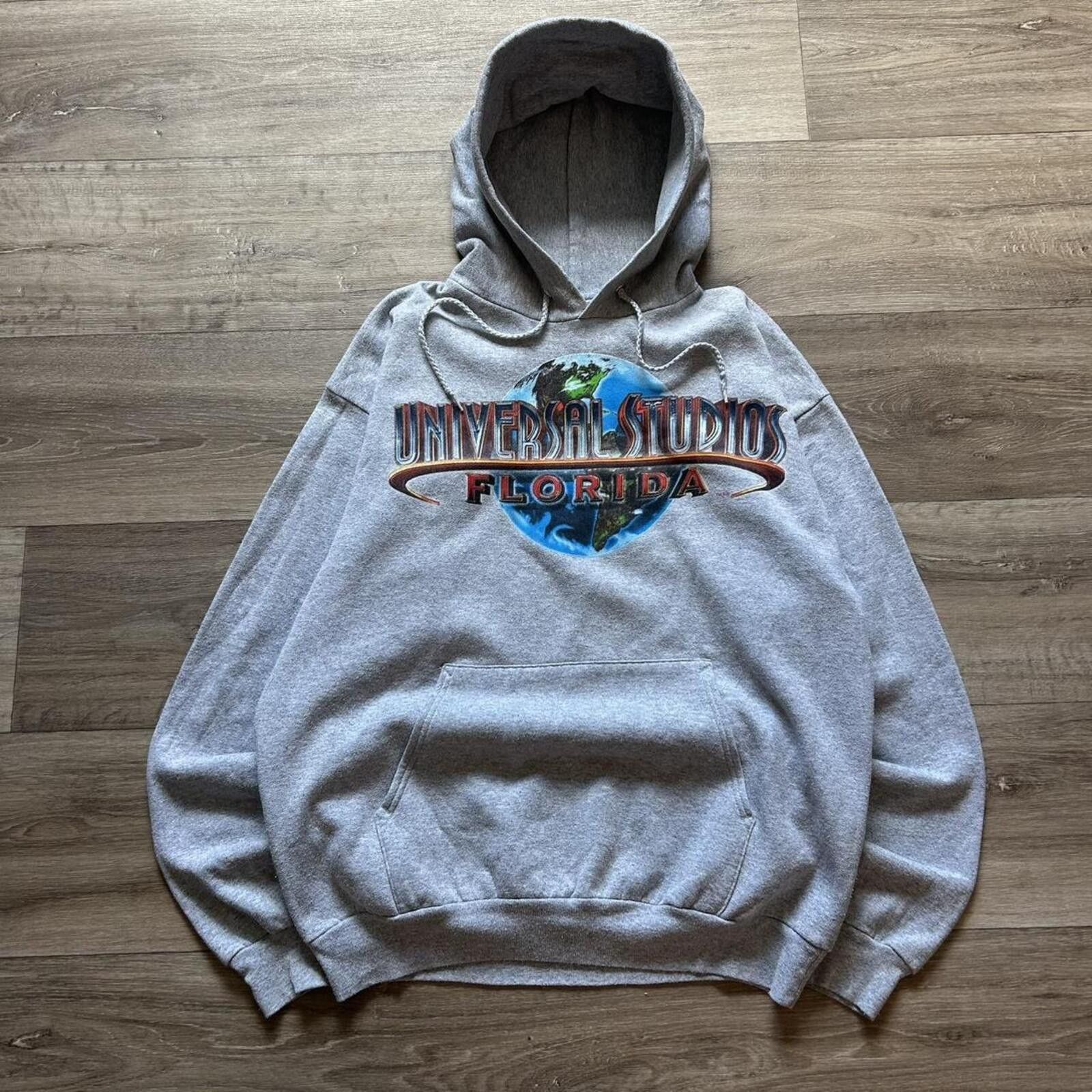 Other Vintage 90’s Universal Studios Grey Hoodie Sweatshirt size L Size US L / EU 52-54 / 3 - 1 Thumbnail